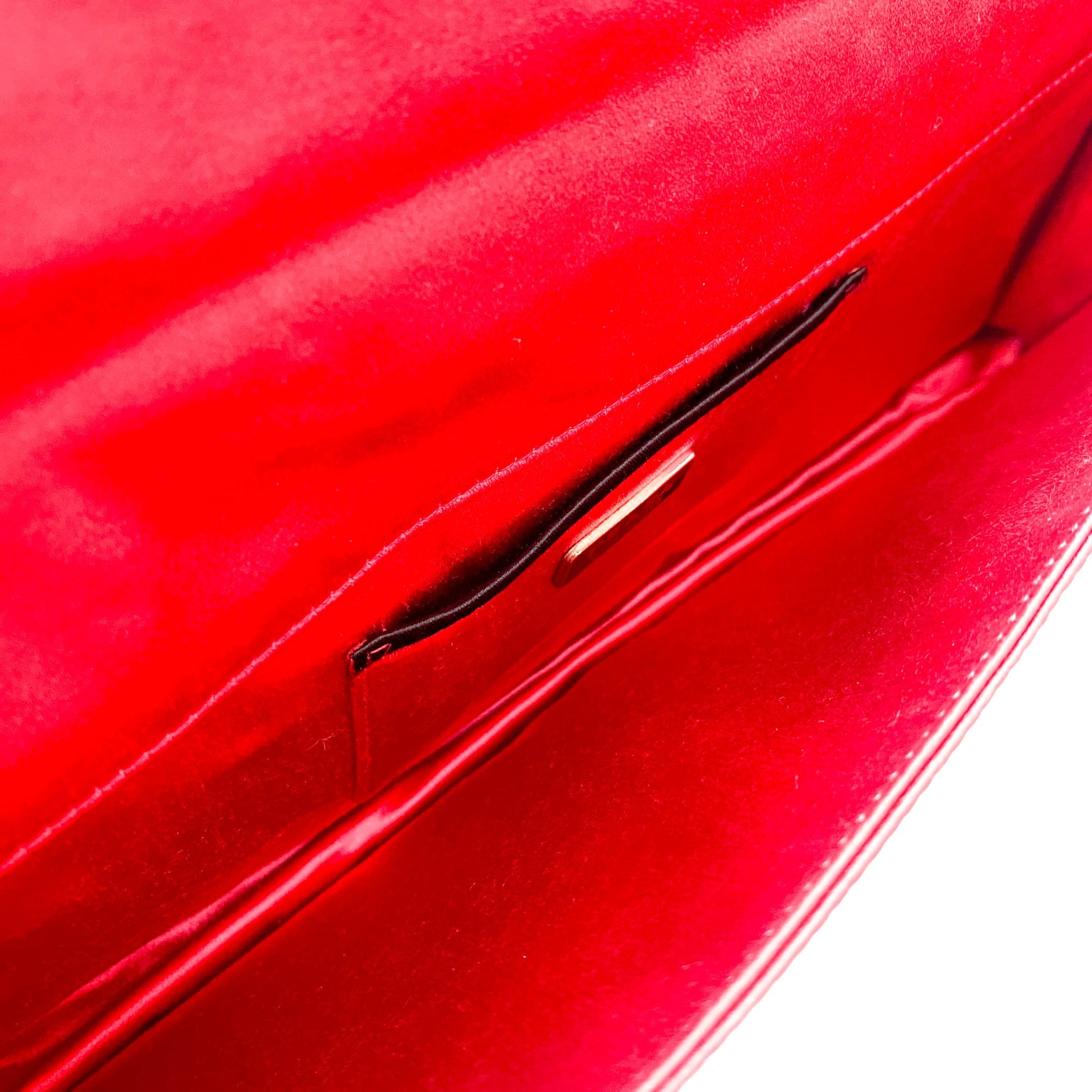 PRADA Satin Magenta Clutch Bag, in , Sold by HIVE PRELOVED - Clutch bags, ,