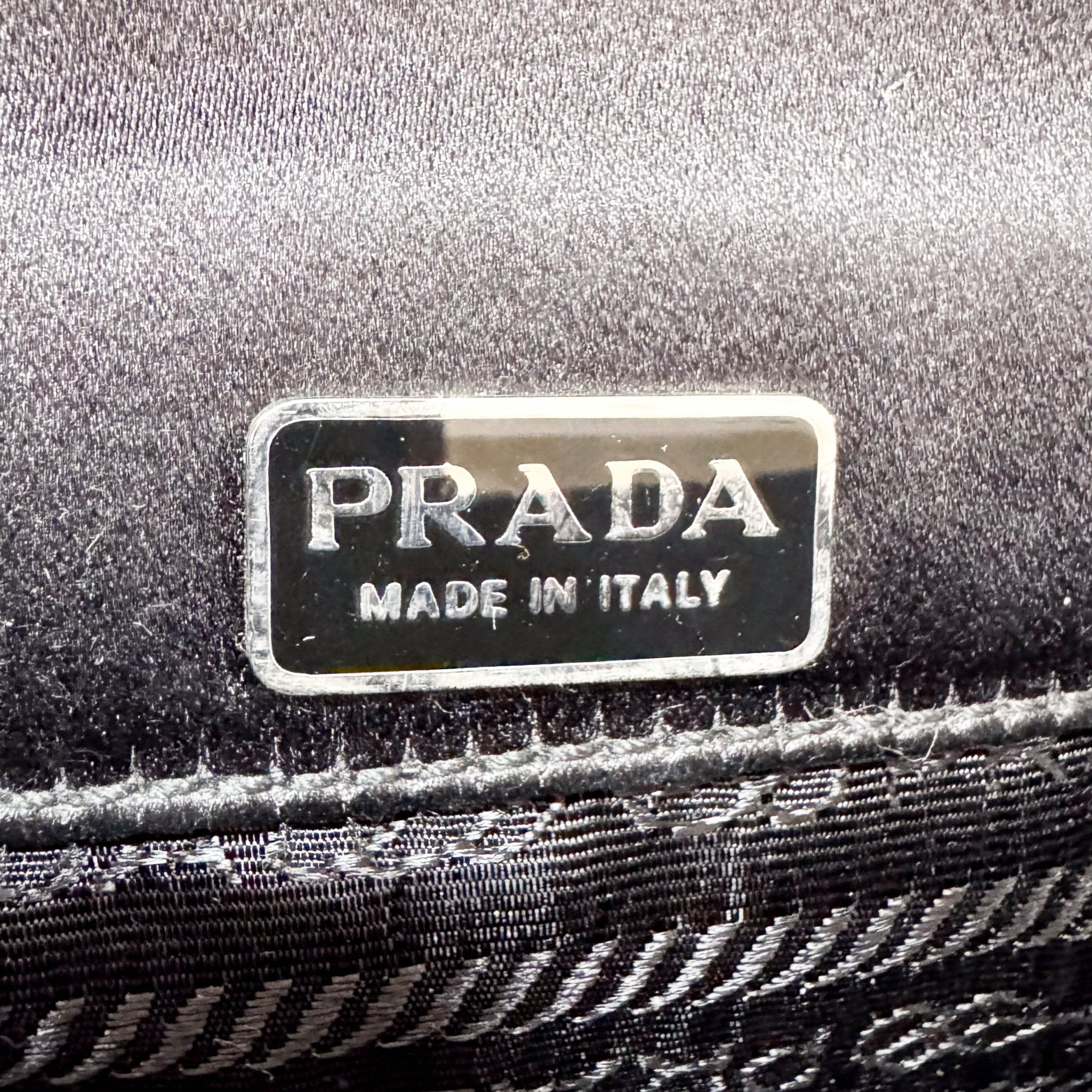 PRADA Satin Mini Black Handbag, in , Sold by HIVE PRELOVED - Handle Bags, Mini bags,