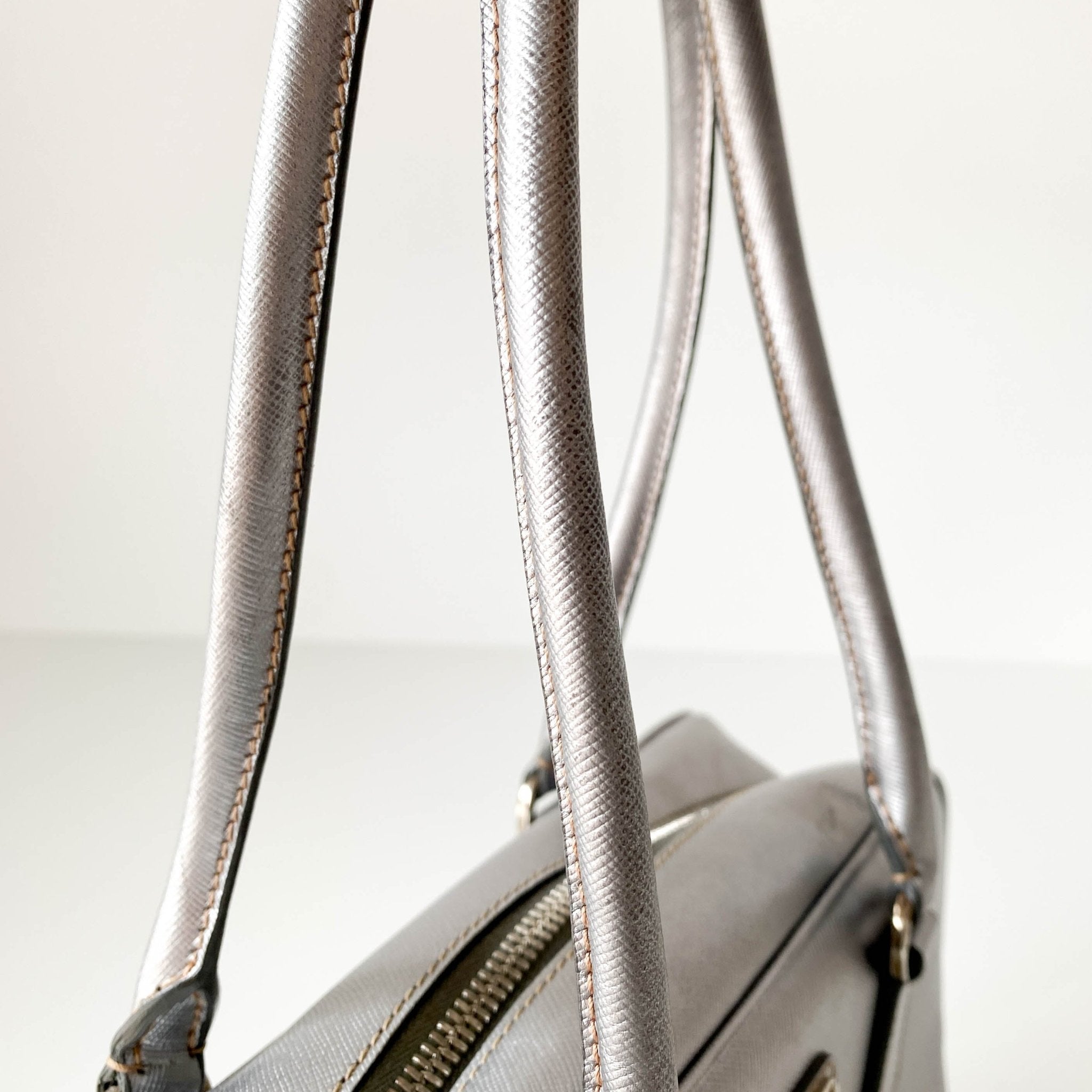 PRADA Silver Clochard Key & Lock Shoulder Bag, in , Sold by HIVE PRELOVED - Shoulder Bags, ,
