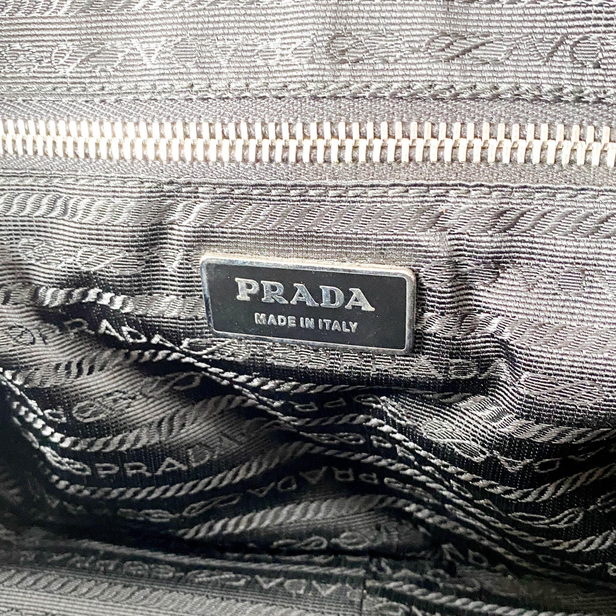 PRADA Silver Clochard Key & Lock Shoulder Bag, in , Sold by HIVE PRELOVED - Shoulder Bags, ,
