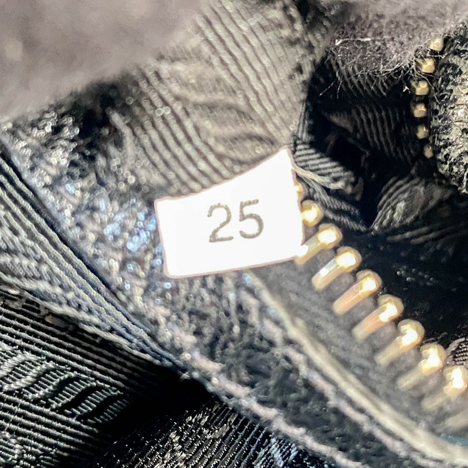 PRADA Sparkly Black Leather Shoulder Bag, in , Sold by HIVE PRELOVED - Shoulder Bags, ,