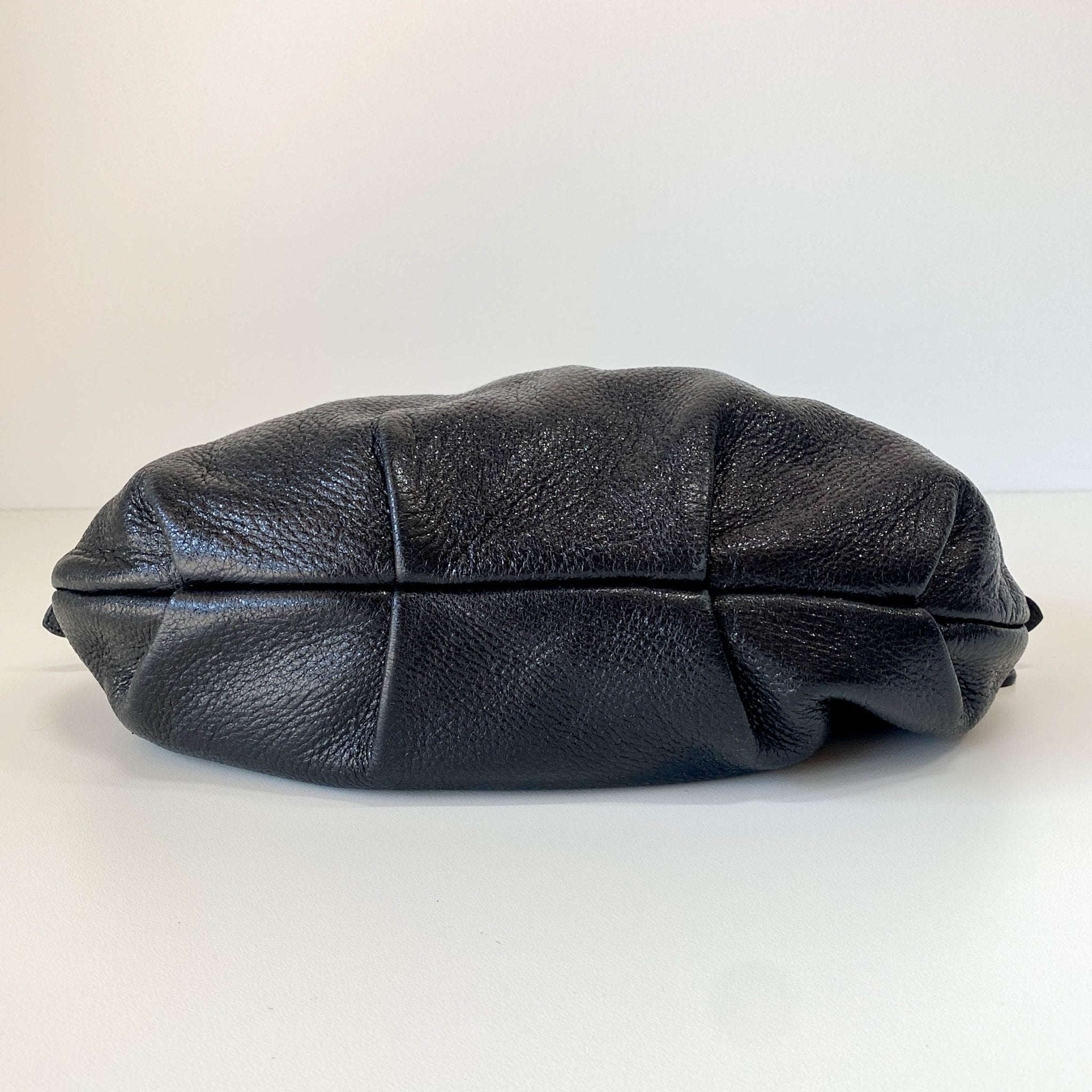 PRADA Sparkly Black Leather Shoulder Bag, in , Sold by HIVE PRELOVED - Shoulder Bags, ,