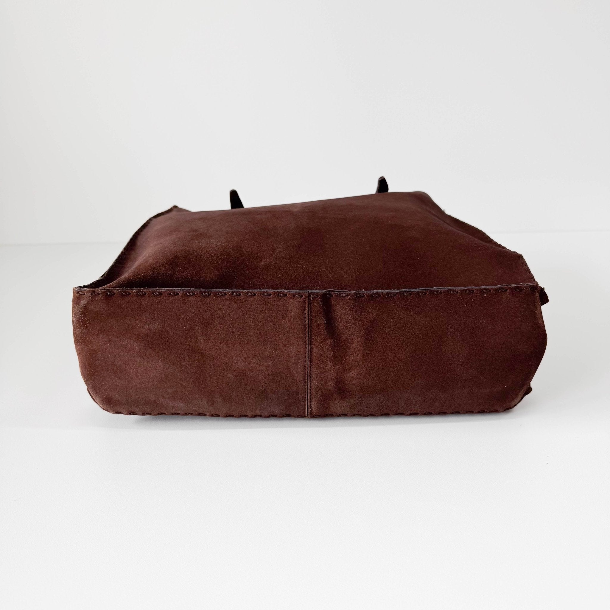 PRADA Suede Brown Totes, in , Sold by HIVE PRELOVED - Shoulder Bags, Totes,