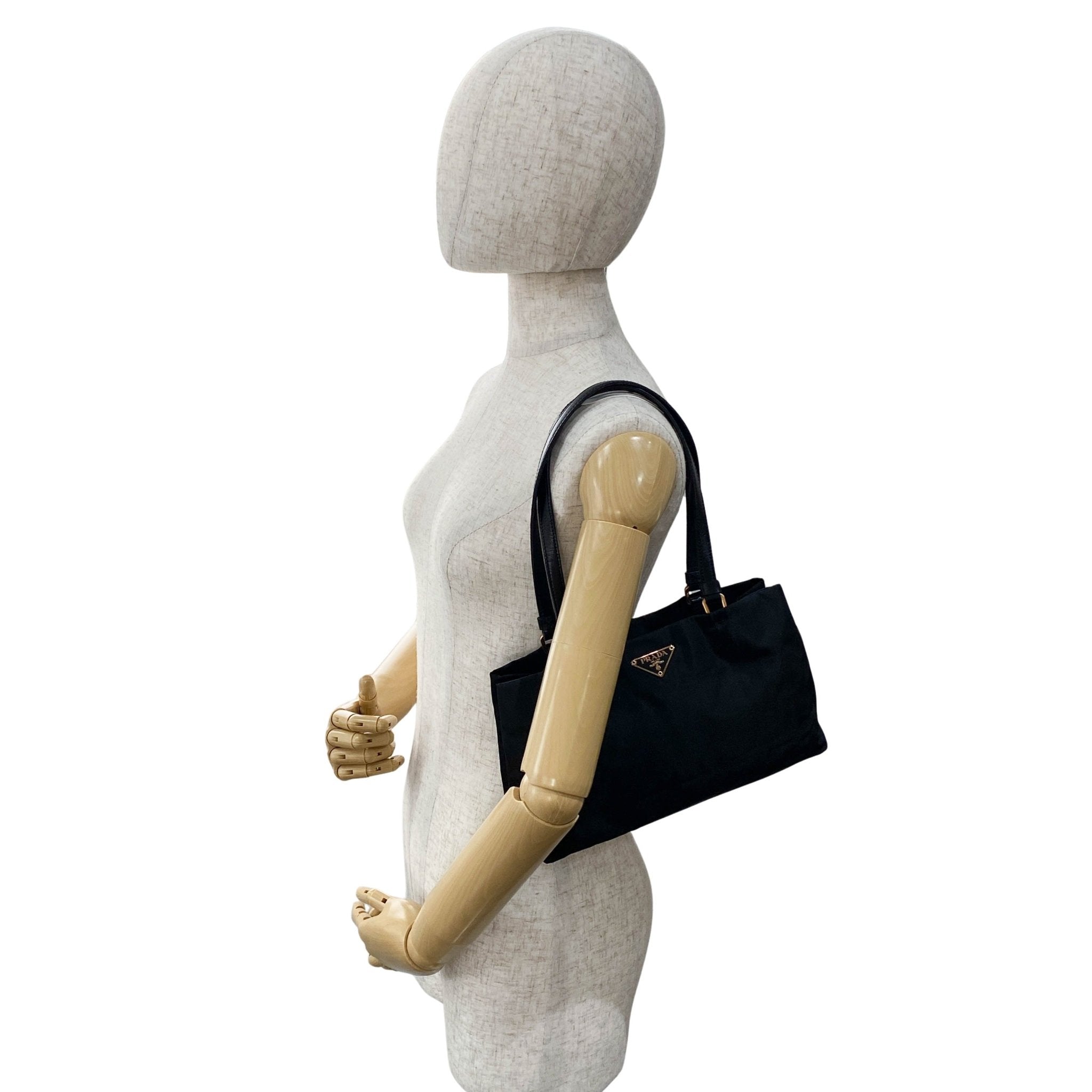 PRADA Tessuto Black Nylon Shoulder Bag, in , Sold by HIVE PRELOVED - Shoulder Bags, ,