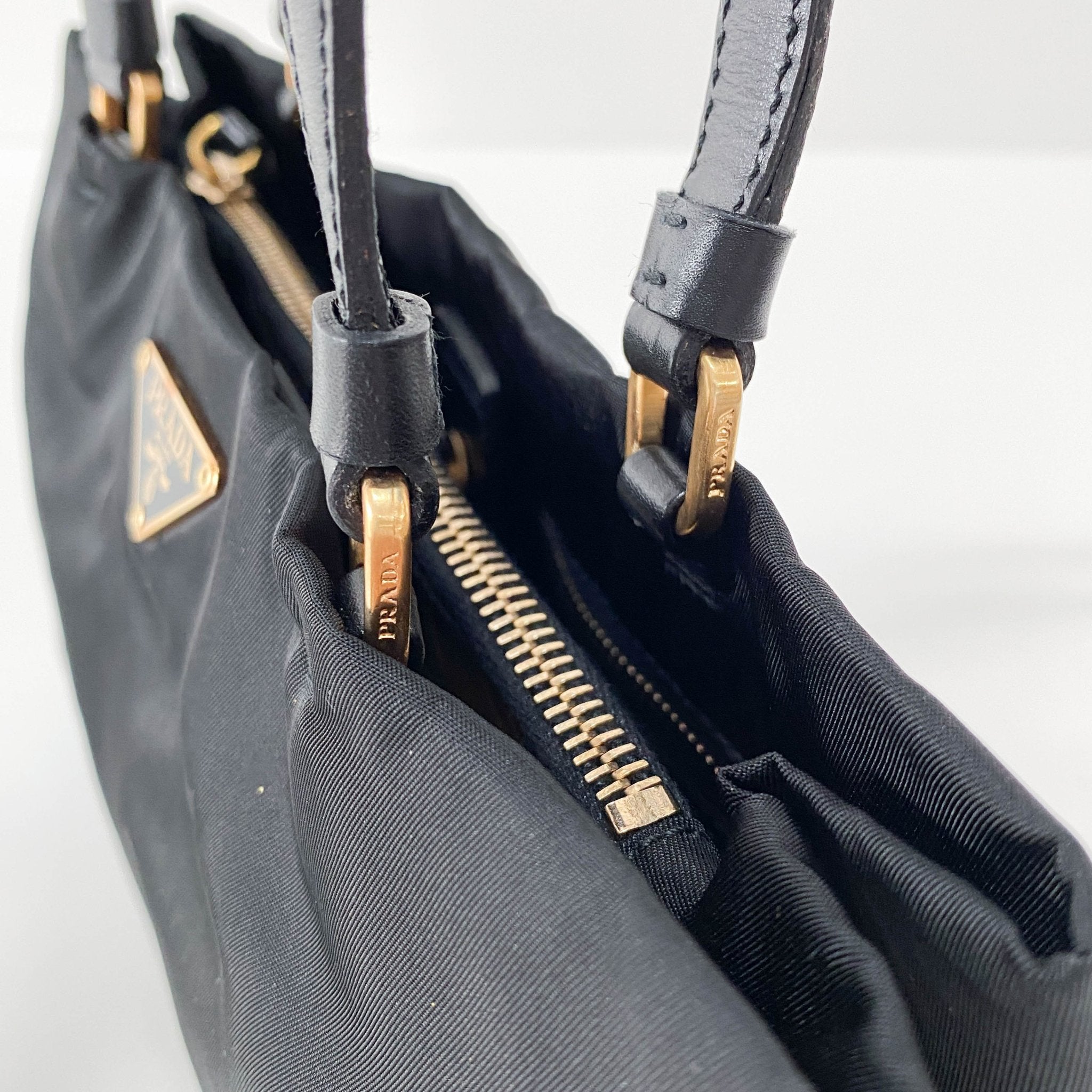 PRADA Tessuto Black Nylon Shoulder Bag, in , Sold by HIVE PRELOVED - Shoulder Bags, ,