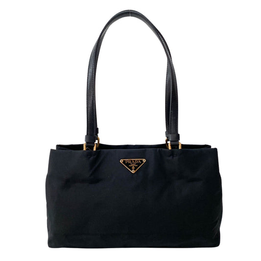 PRADA Tessuto Black Nylon Shoulder Bag, in , Sold by HIVE PRELOVED - Shoulder Bags, ,