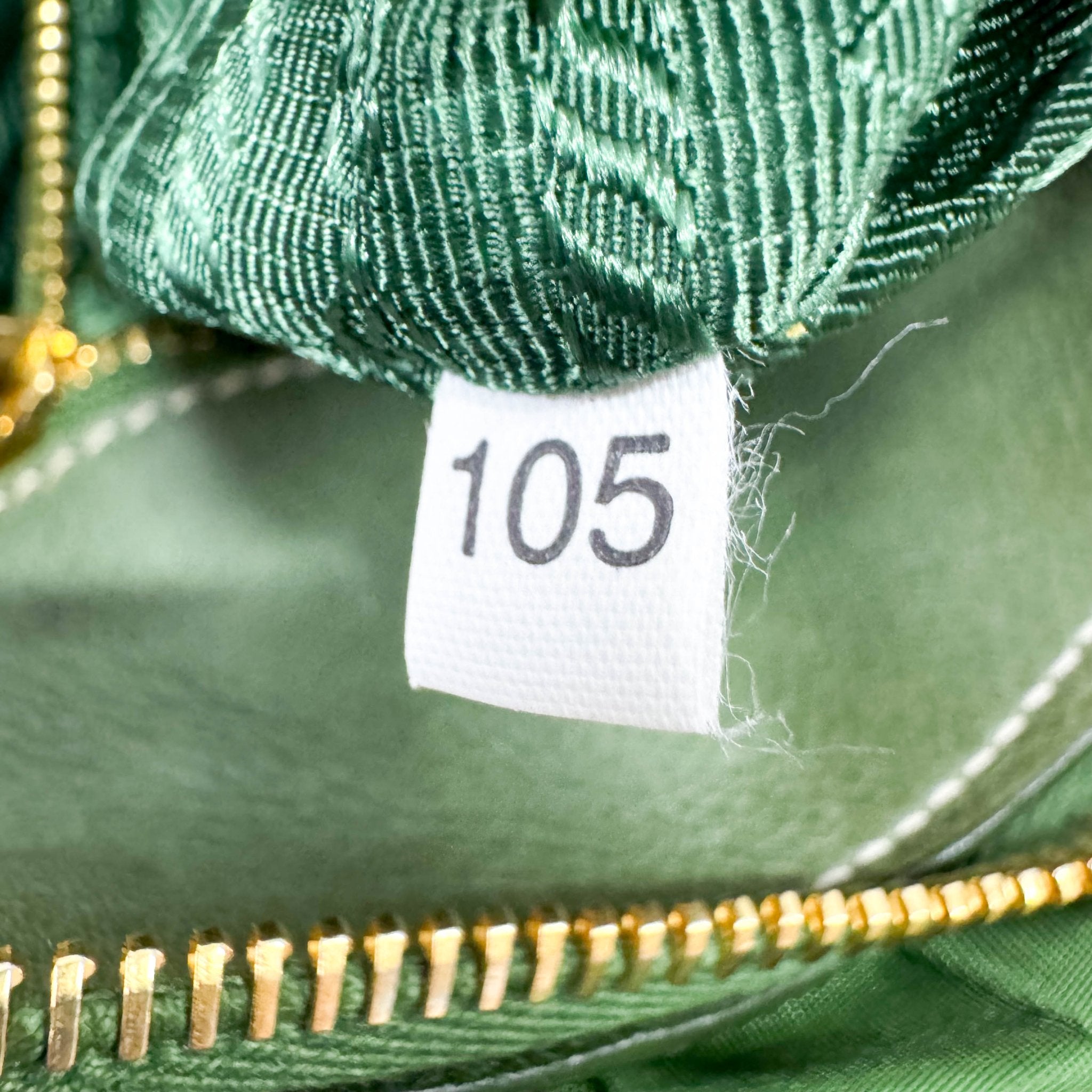 PRADA Tessuto Gaufre Nylon Green Handbag, in , Sold by HIVE PRELOVED - Handle Bags, Shoulder Bags,