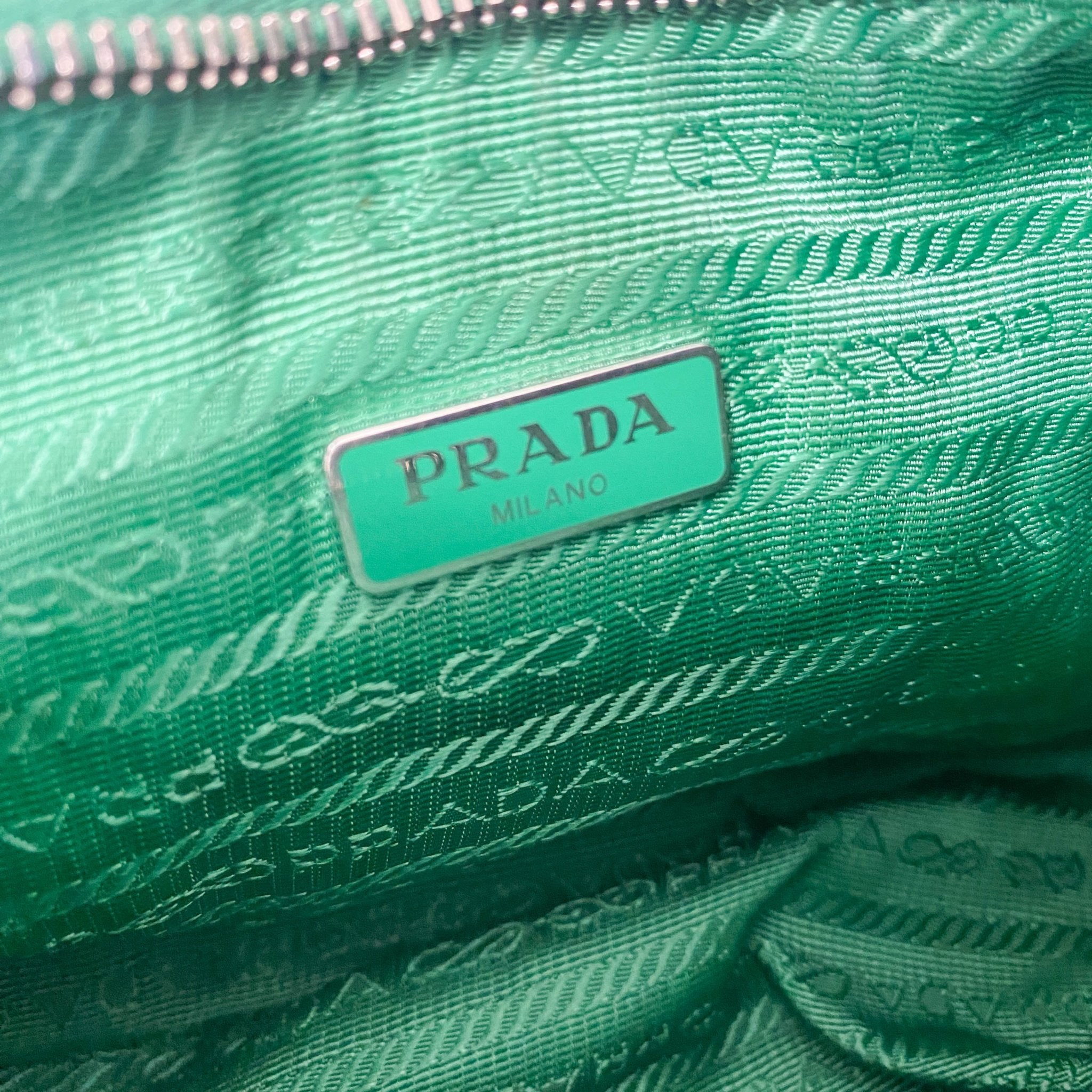 PRADA Tessuto Nylon Gaufre Hobo Shoulder Bag Mint Green, in , Sold by HIVE PRELOVED - Shoulder Bags, ,