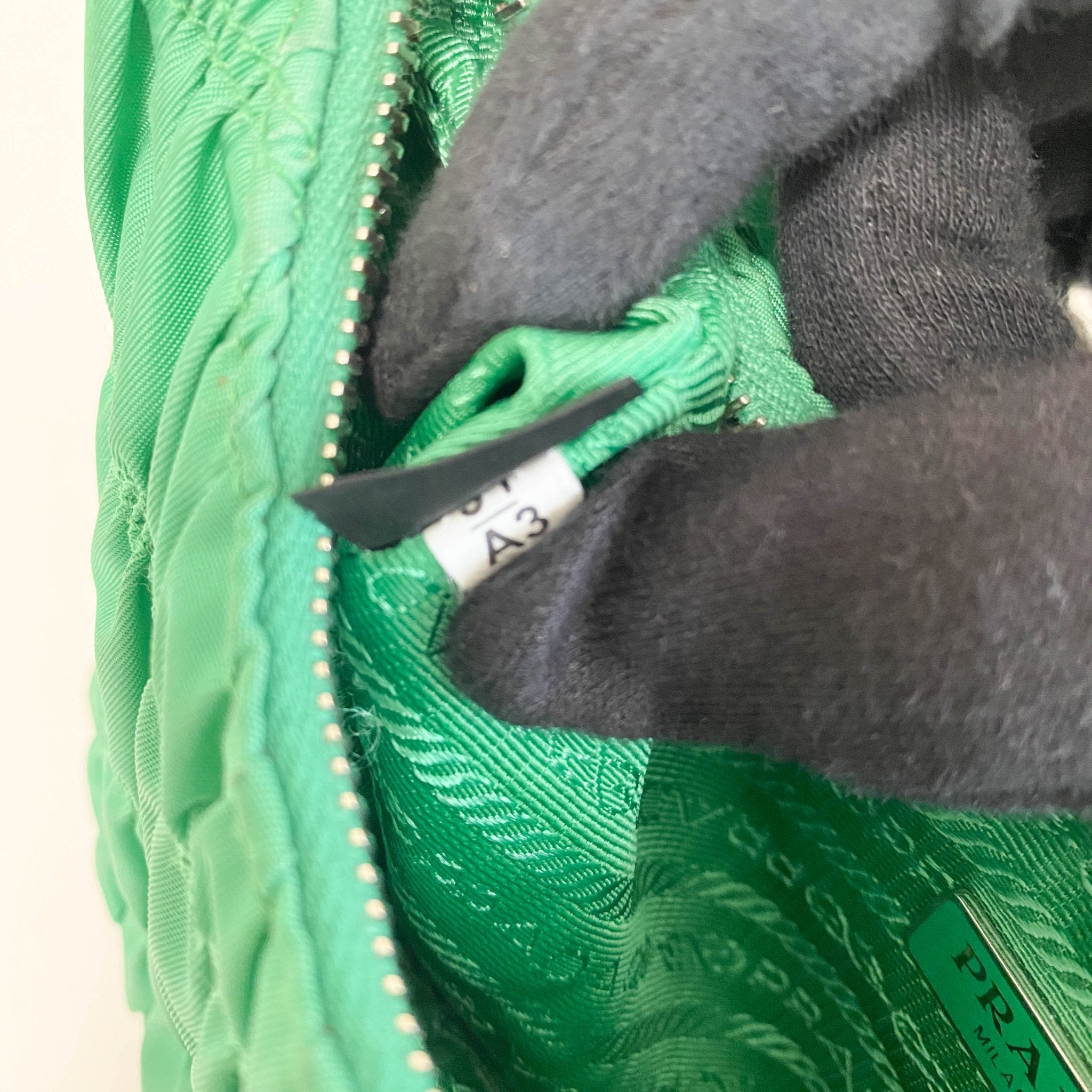 PRADA Tessuto Nylon Gaufre Hobo Shoulder Bag Mint Green, in , Sold by HIVE PRELOVED - Shoulder Bags, ,