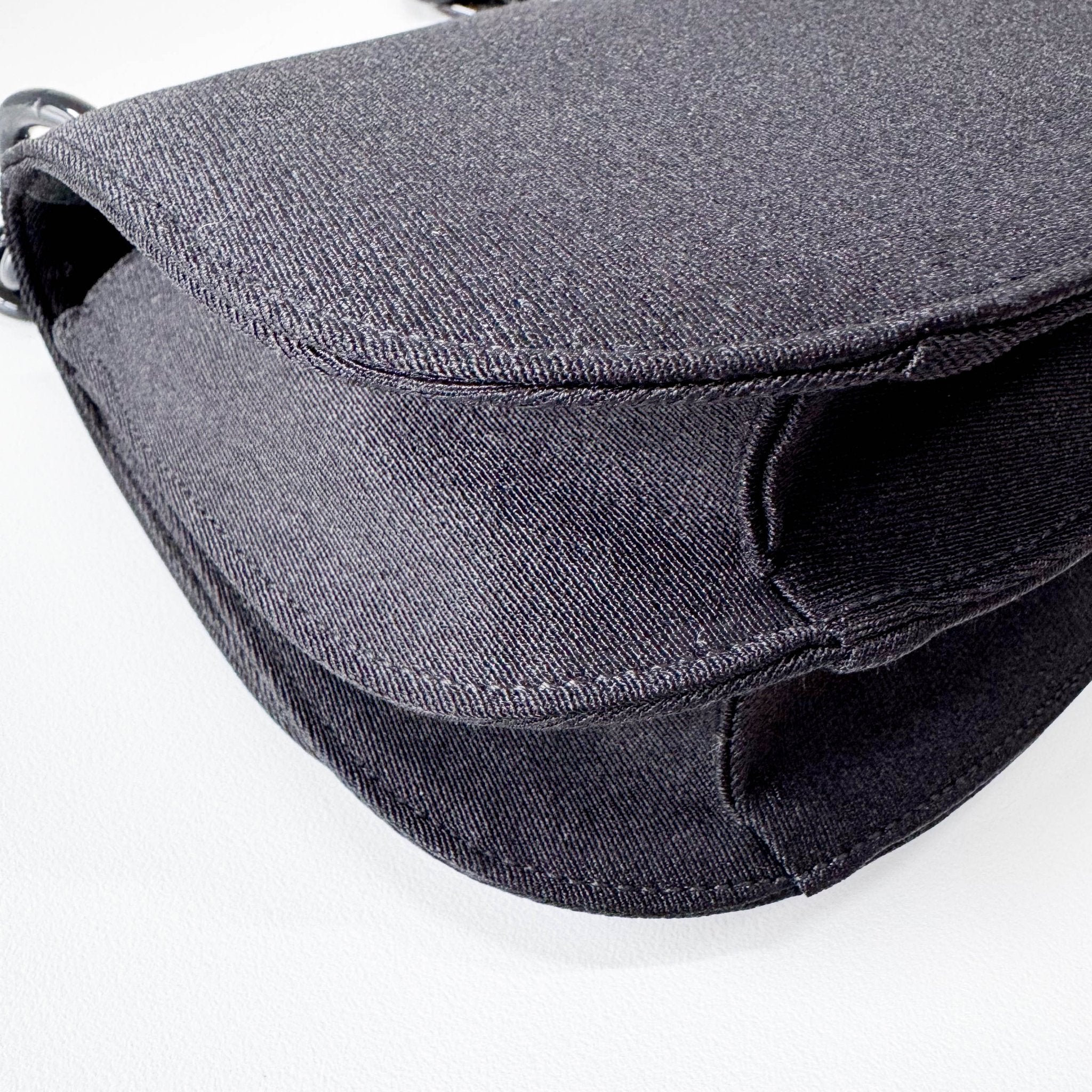 PRADA Tessuto Swing Black Cloth Shoulder Bag, in , Sold by HIVE PRELOVED - Shoulder Bags, ,