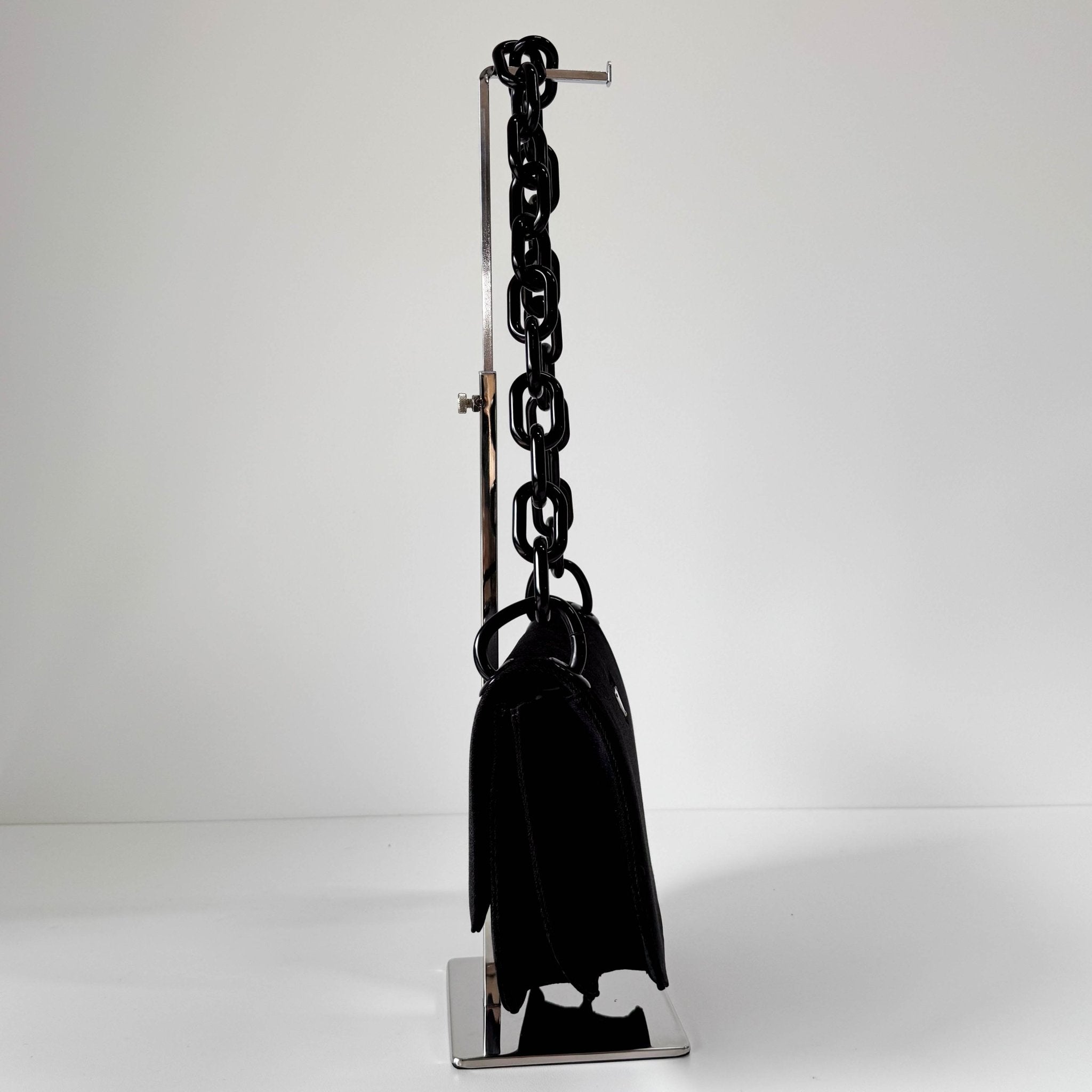 PRADA Tessuto Swing Black Cloth Shoulder Bag, in , Sold by HIVE PRELOVED - Shoulder Bags, ,