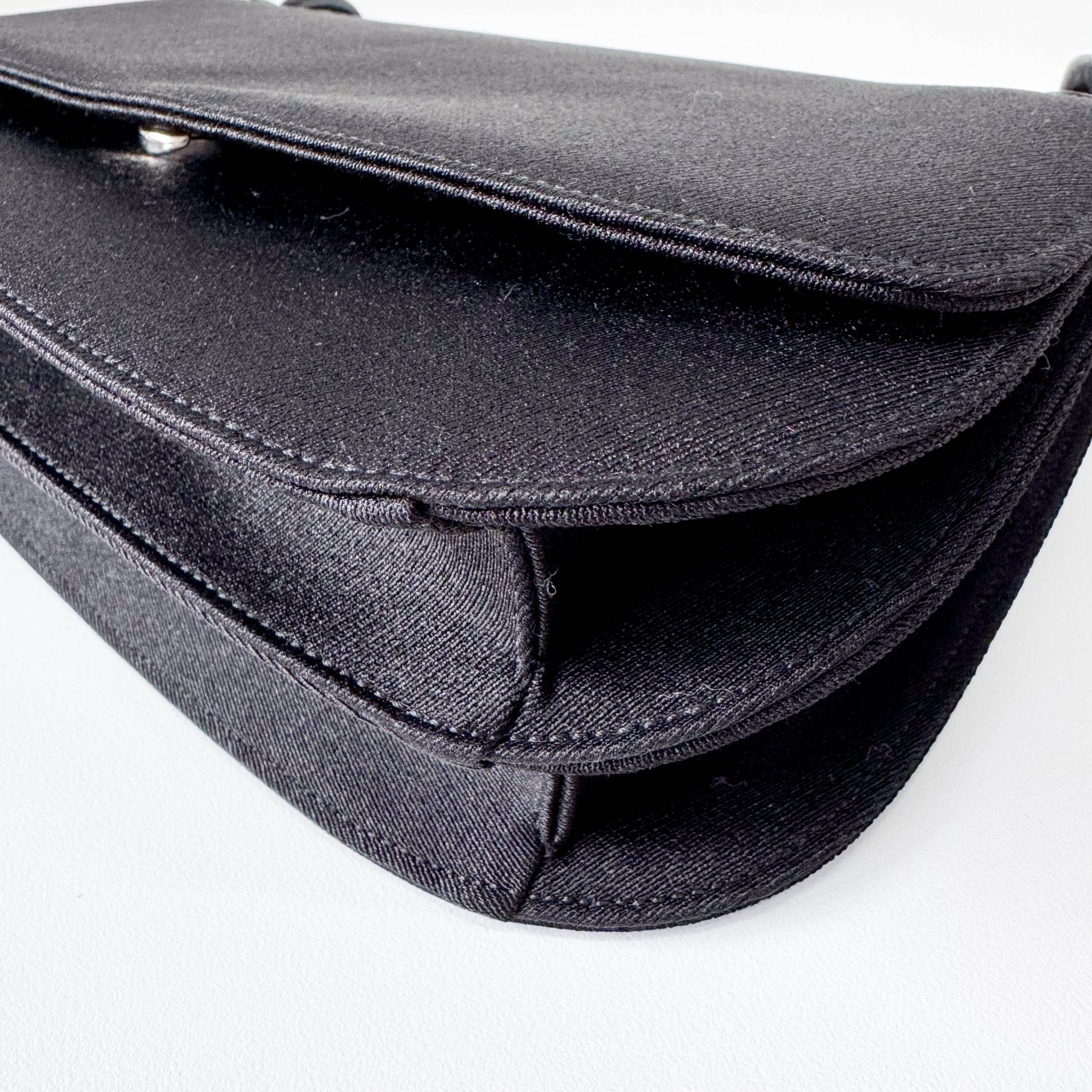 PRADA Tessuto Swing Black Cloth Shoulder Bag, in , Sold by HIVE PRELOVED - Shoulder Bags, ,