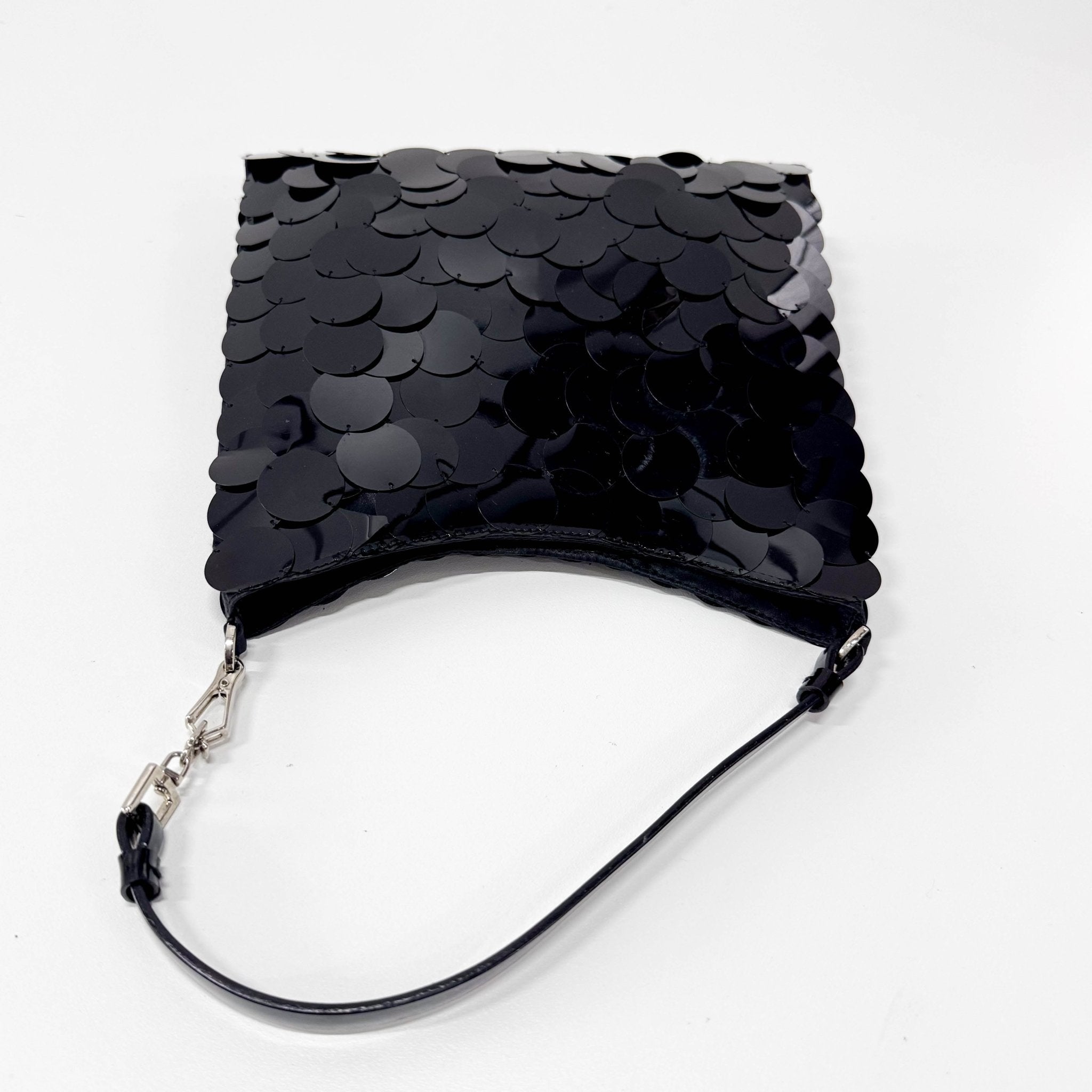 PRADA Ultra Thin Black Sequin Purse, in , Sold by HIVE PRELOVED - Handle Bags, Purses / Wallets,