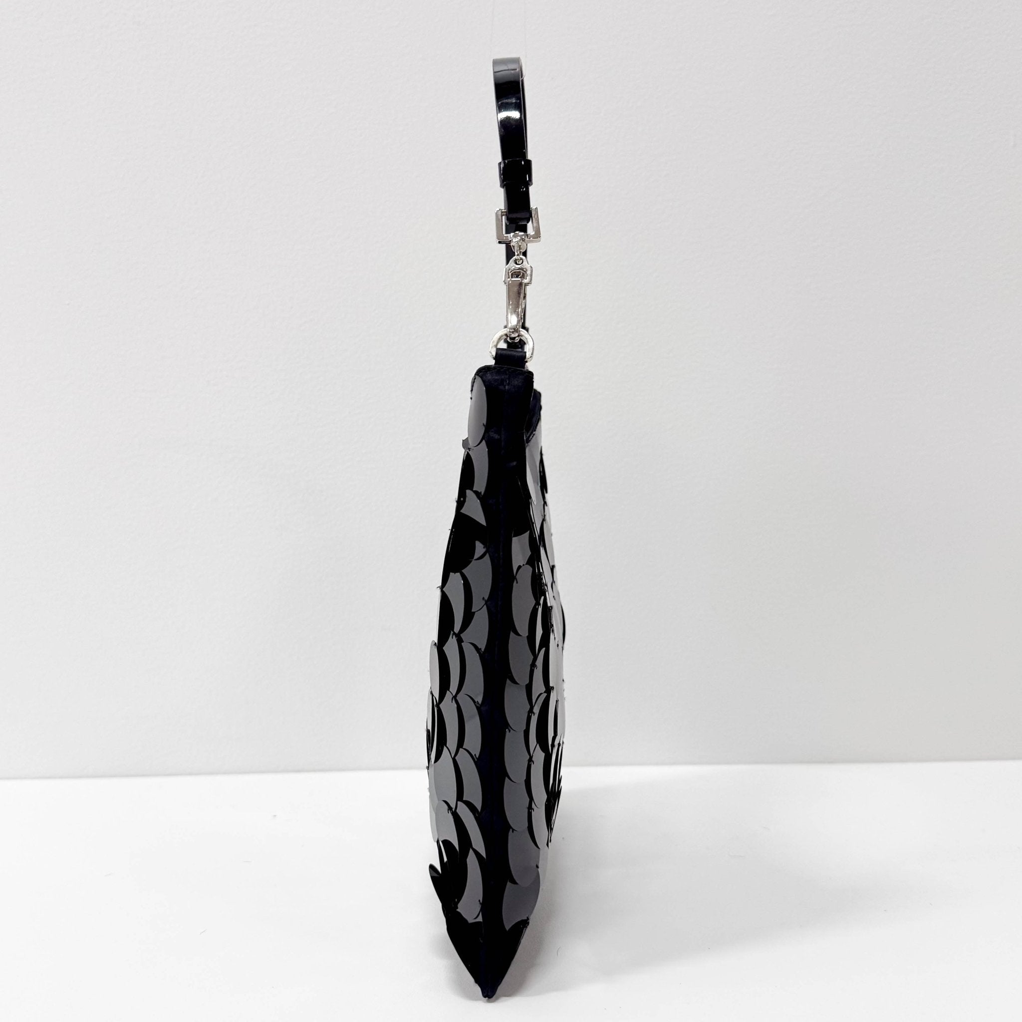 PRADA Ultra Thin Black Sequin Purse, in , Sold by HIVE PRELOVED - Handle Bags, Purses / Wallets,