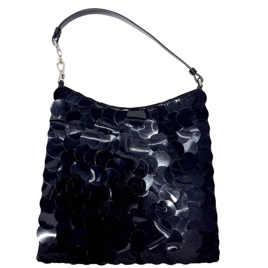 PRADA Ultra Thin Black Sequin Purse, in , Sold by HIVE PRELOVED - Handle Bags, Purses / Wallets,