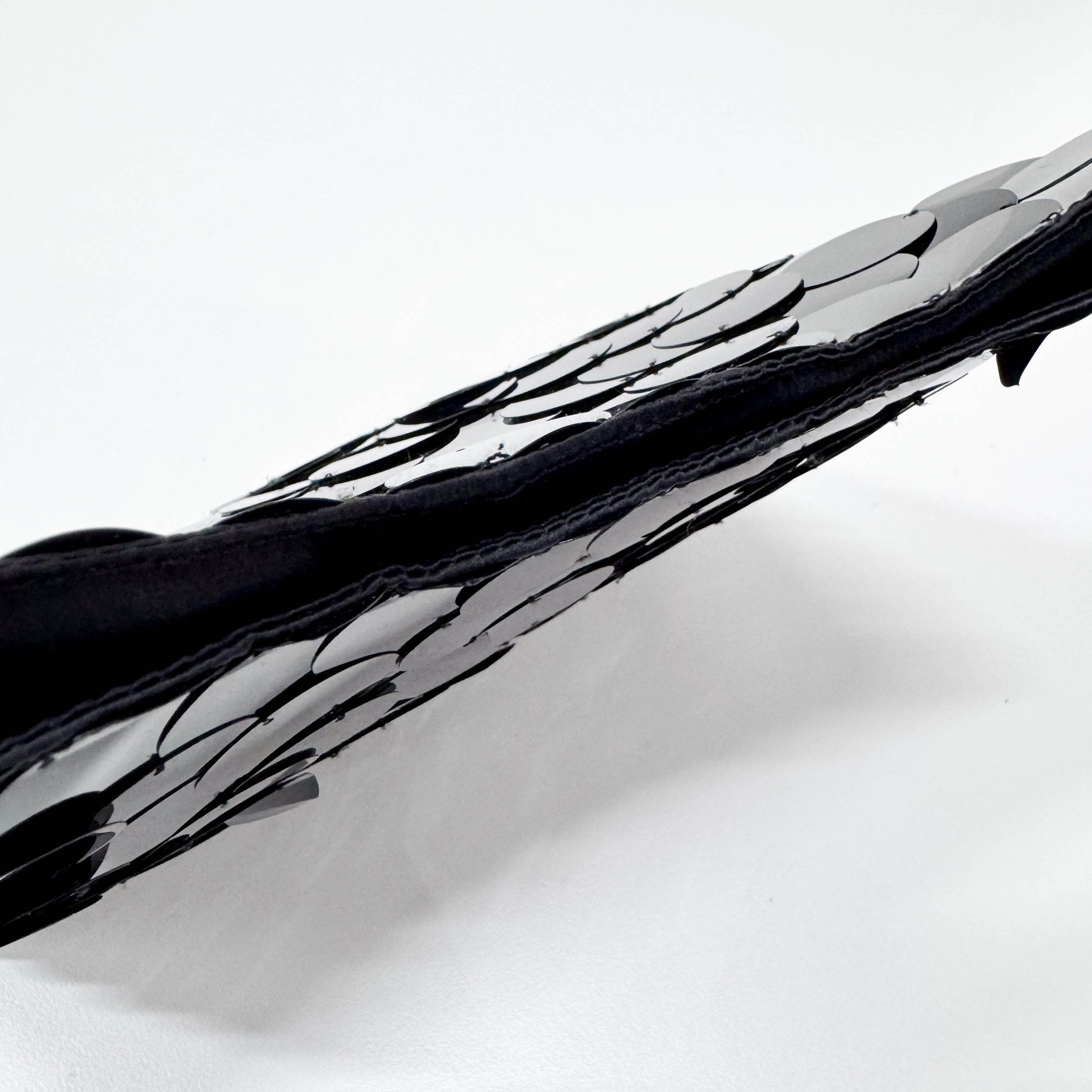 PRADA Ultra Thin Black Sequin Purse, in , Sold by HIVE PRELOVED - Handle Bags, Purses / Wallets,