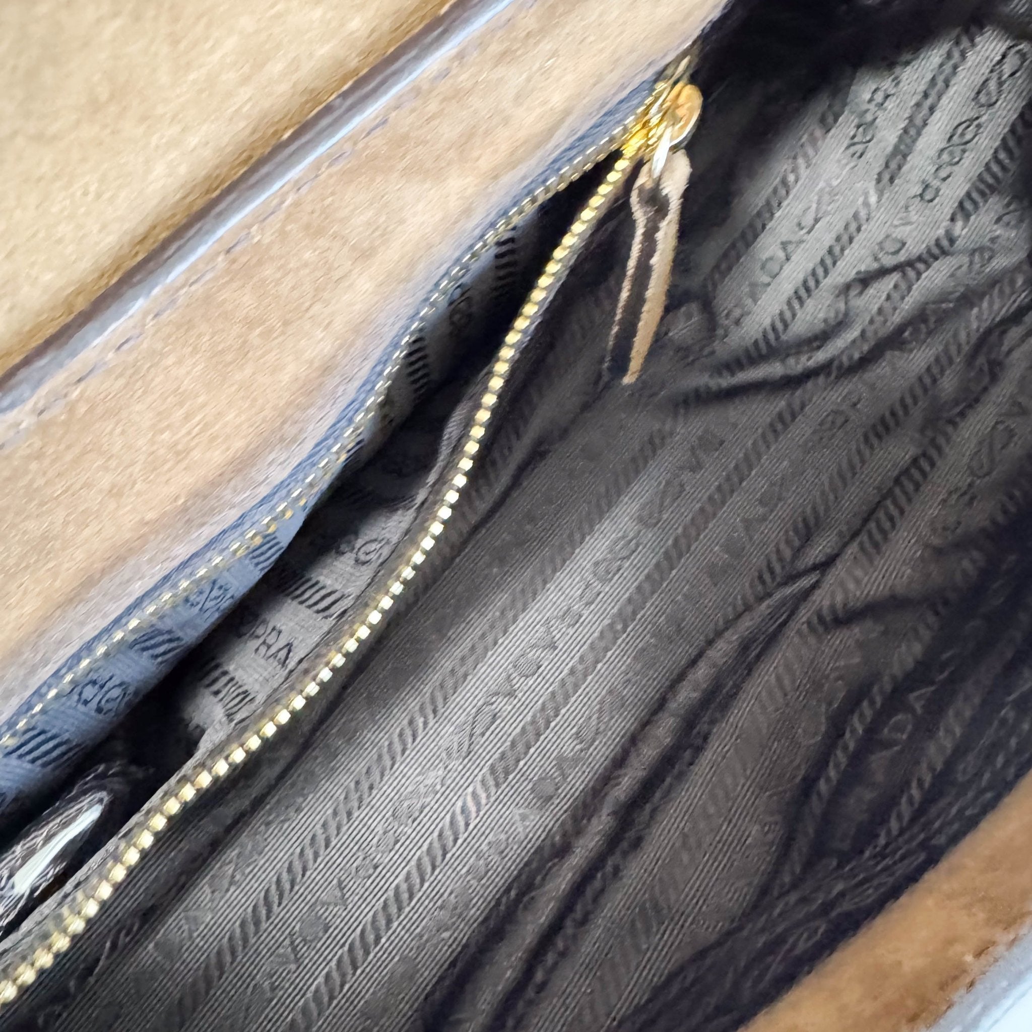 PRADA Vintage Brown Suede Shoulder Bag, in , Sold by HIVE PRELOVED - Shoulder Bags, ,