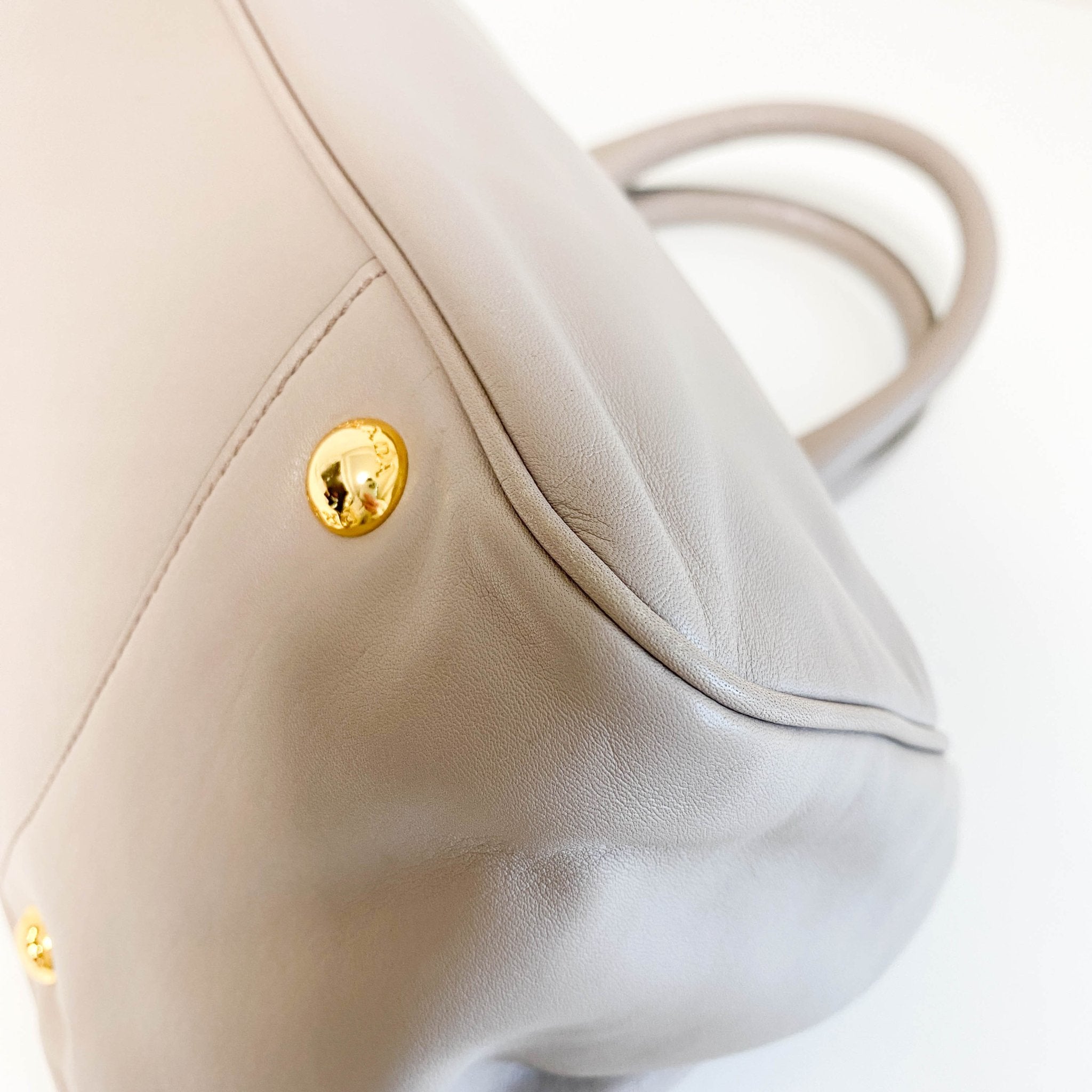 PRADA Vintage Horizontal Beige Handlebag, in , Sold by HIVE PRELOVED - Handle Bags, ,