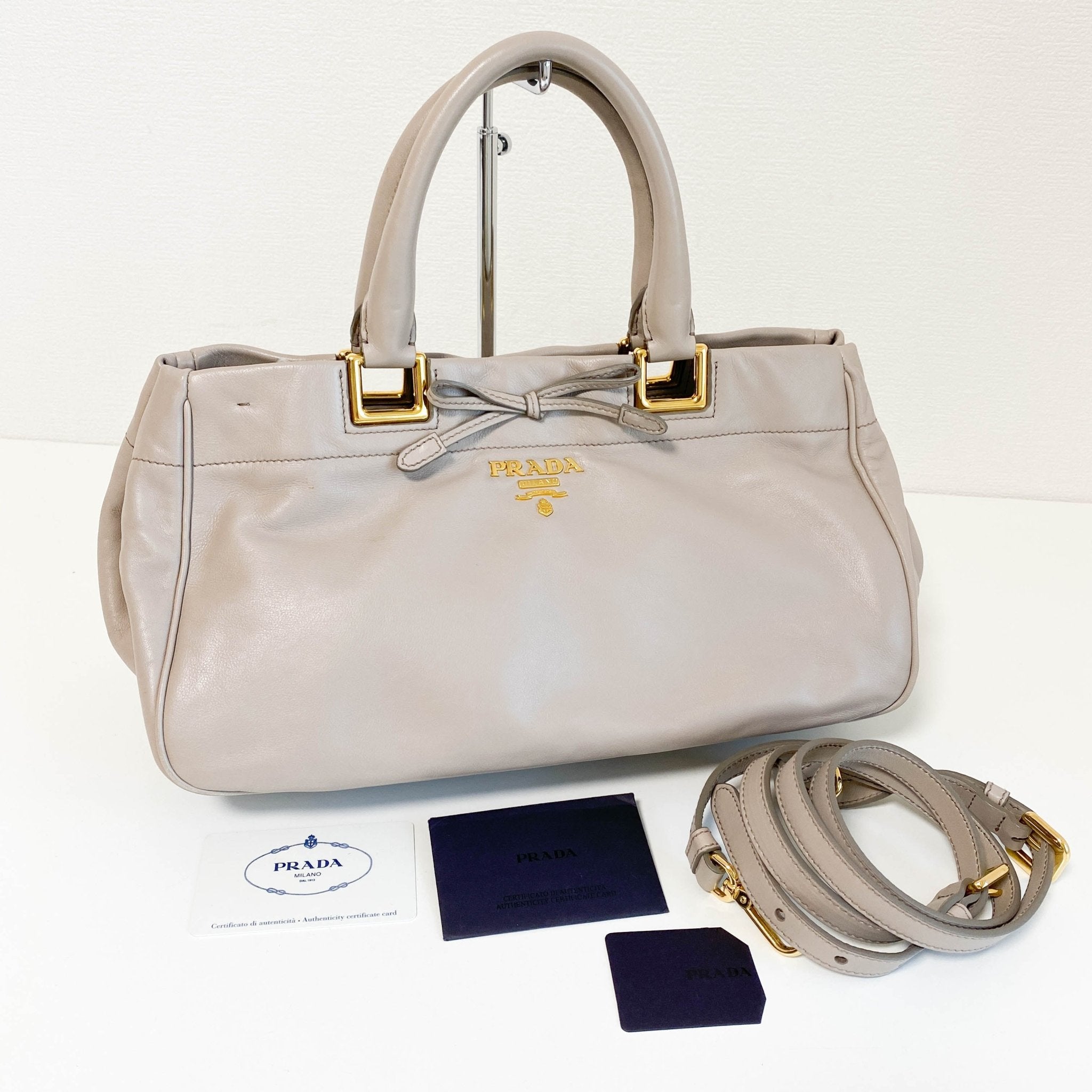PRADA Vintage Horizontal Beige Handlebag, in , Sold by HIVE PRELOVED - Handle Bags, ,