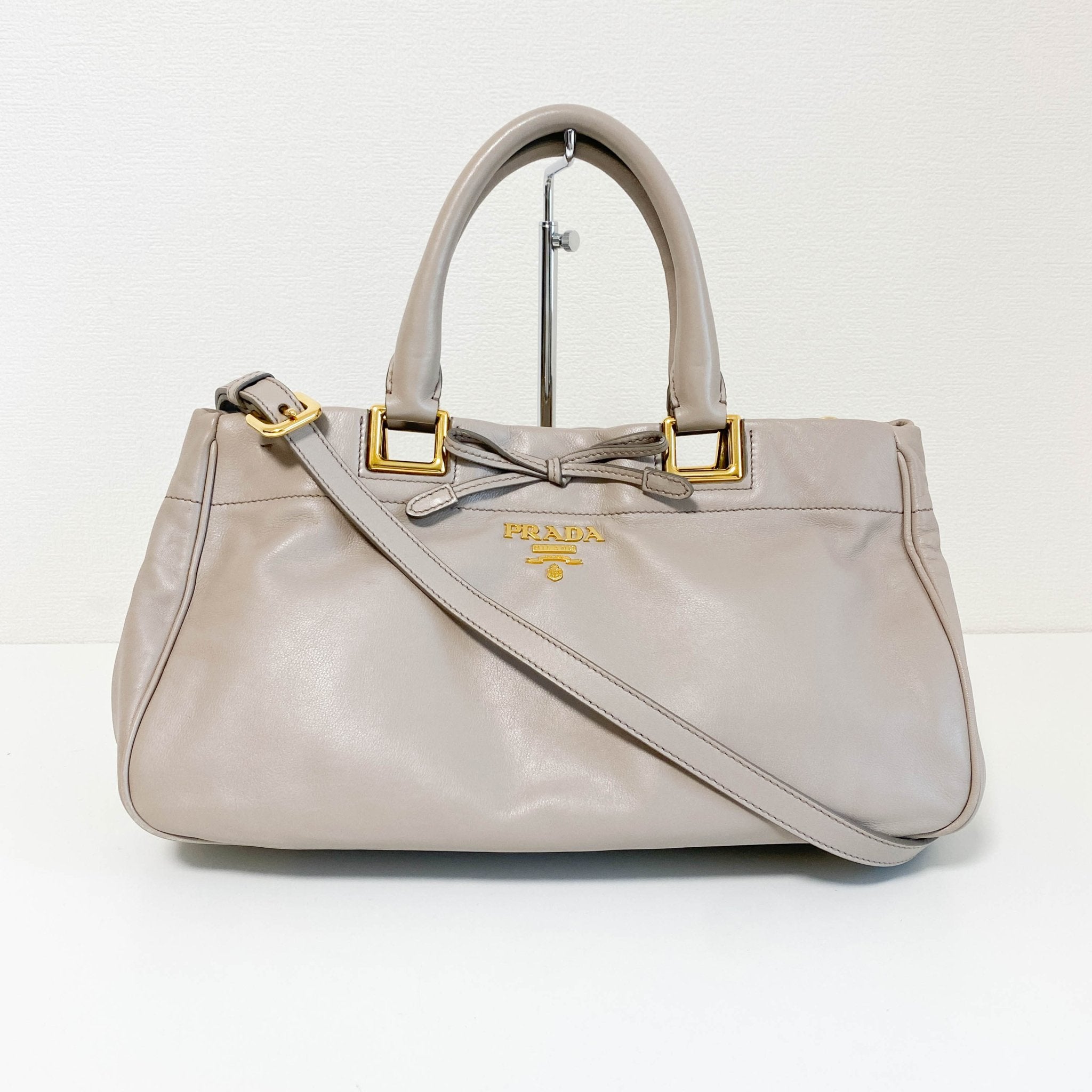 PRADA Vintage Horizontal Beige Handlebag, in , Sold by HIVE PRELOVED - Handle Bags, ,