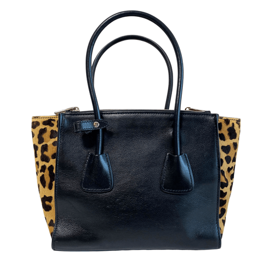 PRADA Vintage LEather and Leopard Pony Hair Shoulder Bag, in , Sold by HIVE PRELOVED - Crossbody bags, Shoulder Bags,