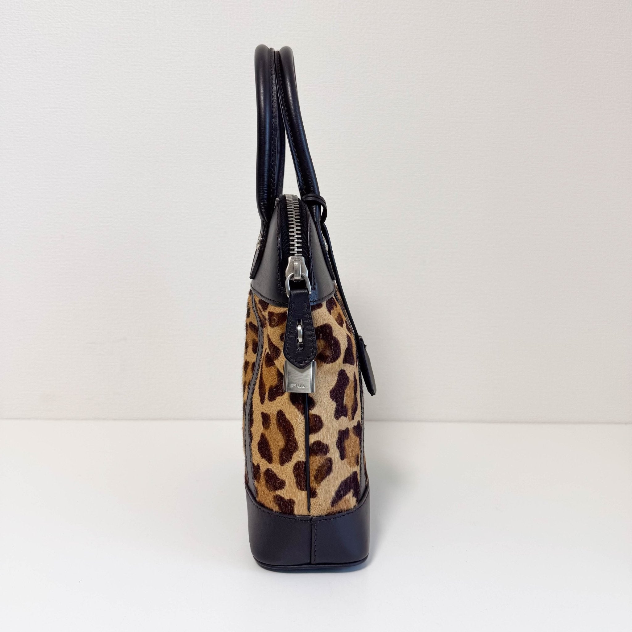 PRADA Vintage Leopard Pony Hair Hand Bag, in , Sold by HIVE PRELOVED - Handle Bags, ,