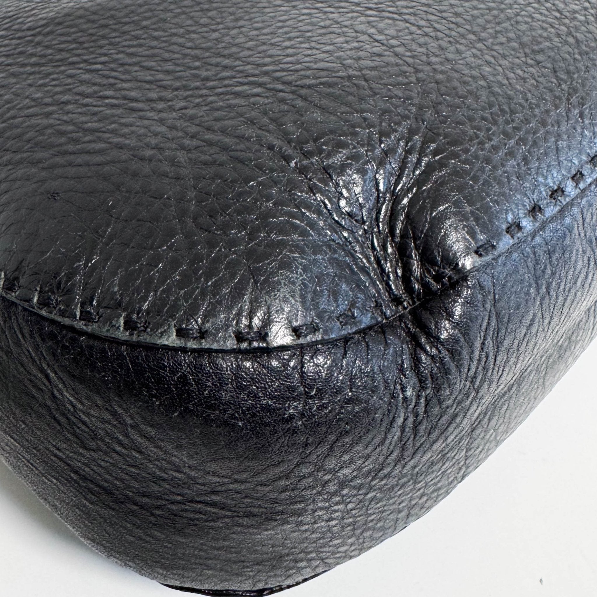 PRADA Vintage Lether Black Shoulder Bag, in , Sold by HIVE PRELOVED - Shoulder Bags, ,