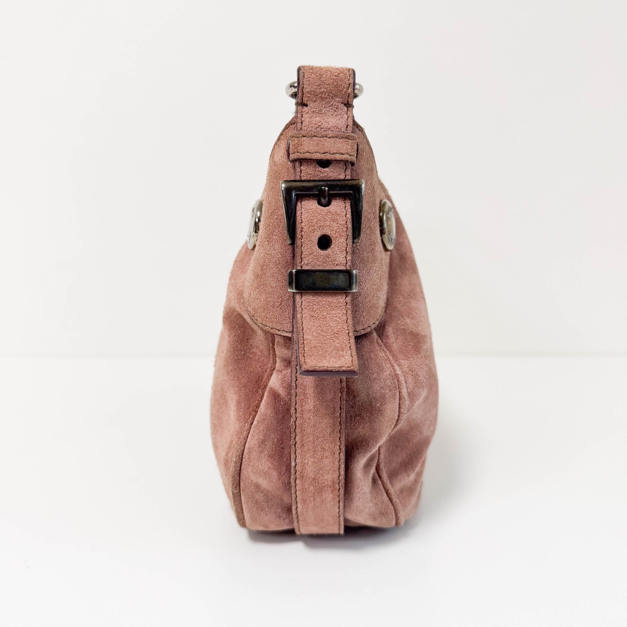 PRADA Vintage Suede Brown Shoulder Bag, in , Sold by HIVE PRELOVED - Shoulder Bags, ,