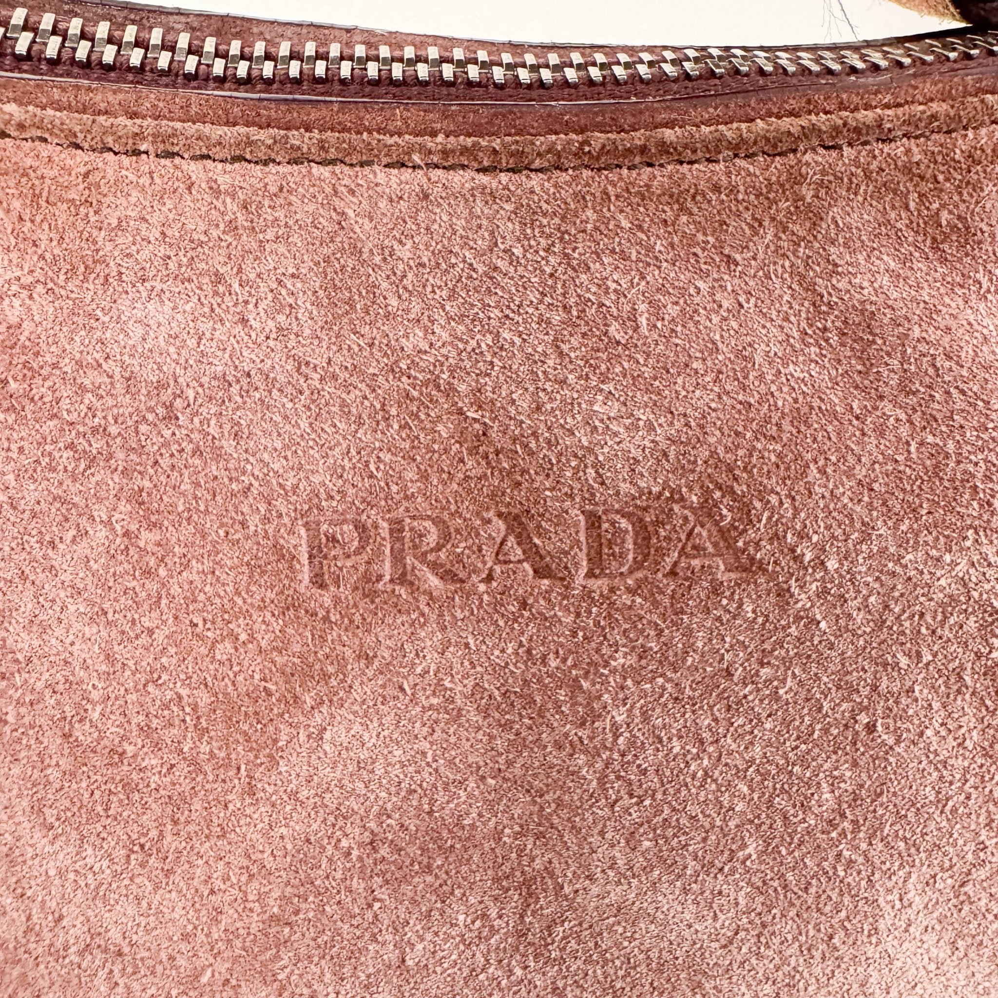 PRADA Vintage Suede Brown Shoulder Bag, in , Sold by HIVE PRELOVED - Shoulder Bags, ,