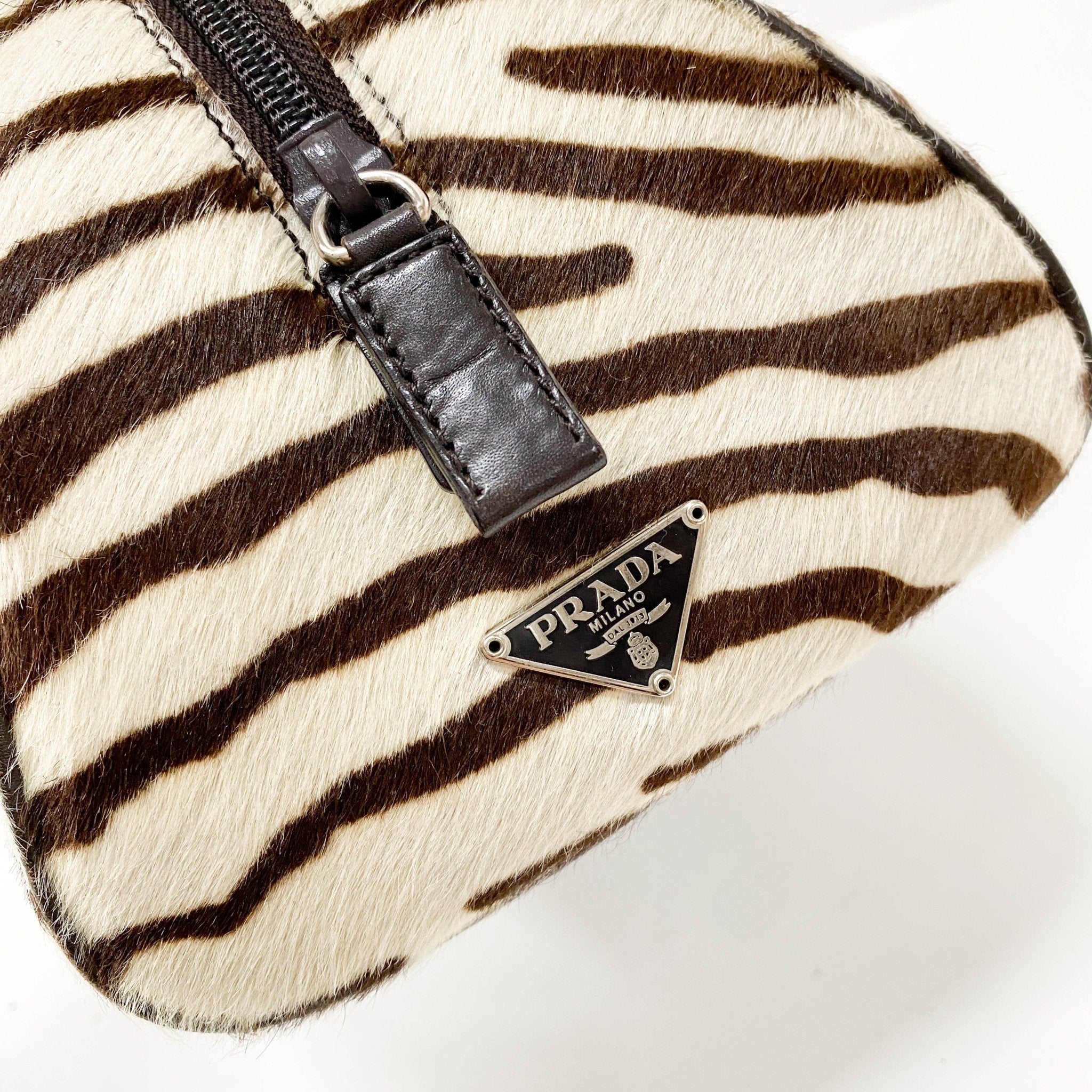 PRADA Vintage Zebra Pony Hair Hand Bag, in , Sold by HIVE PRELOVED - Shoulder Bags, ,