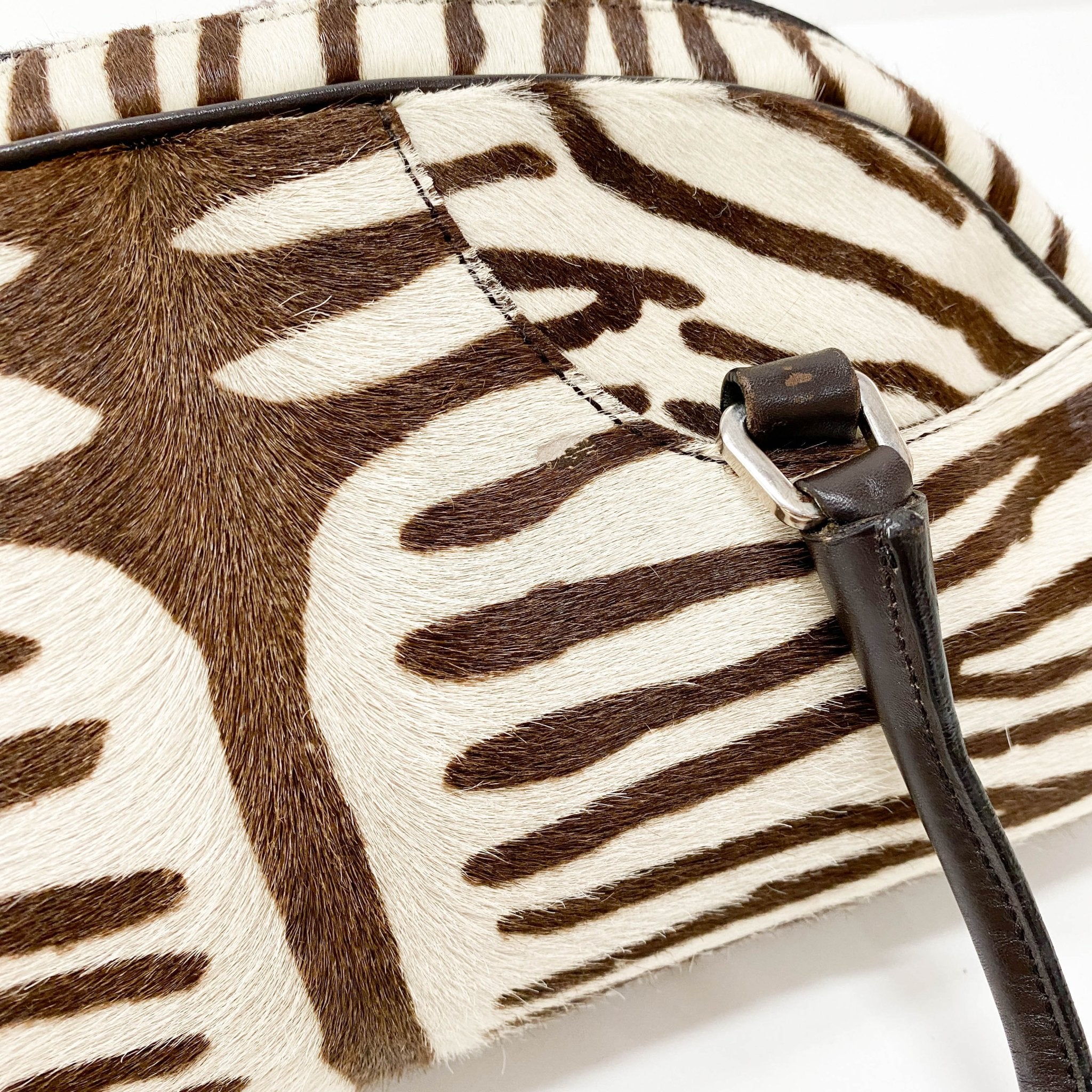 PRADA Vintage Zebra Pony Hair Hand Bag, in , Sold by HIVE PRELOVED - Shoulder Bags, ,