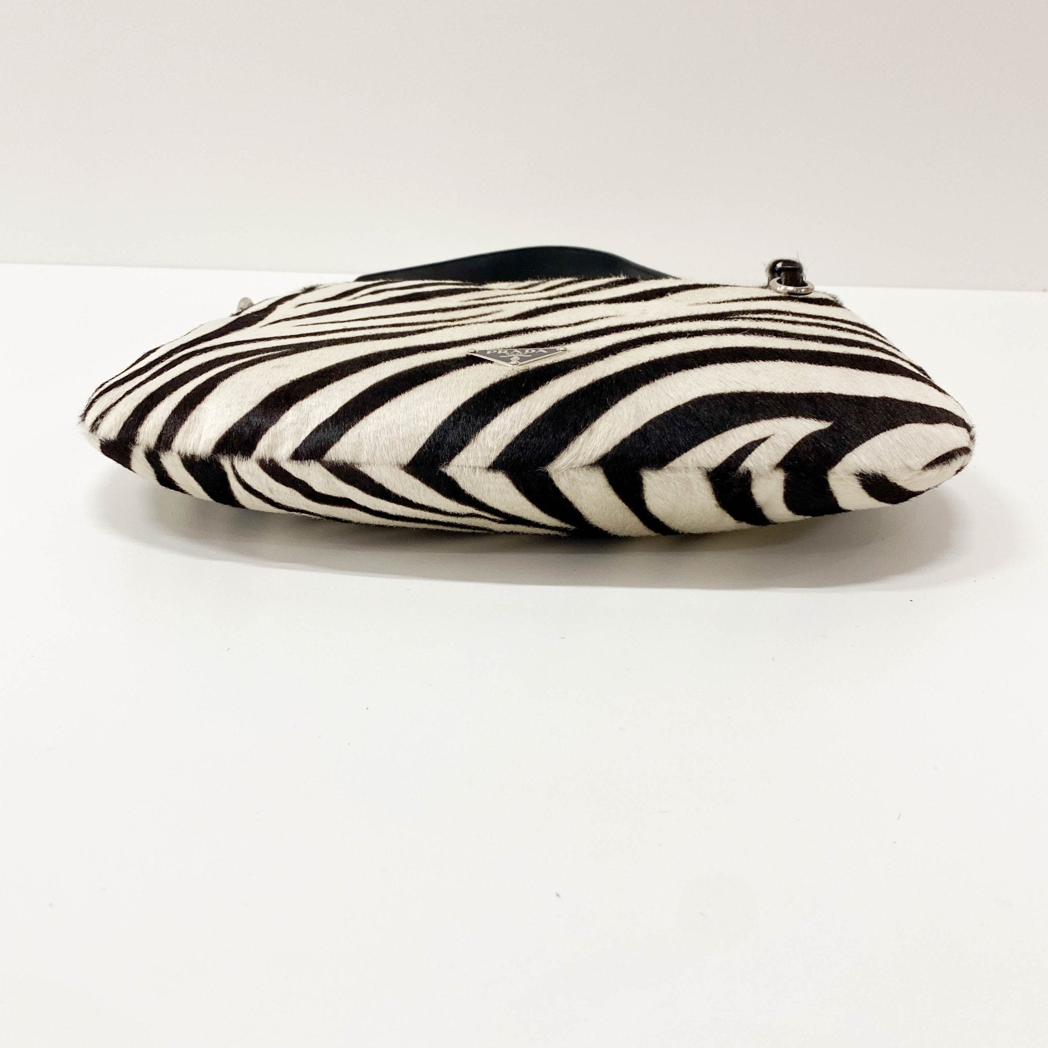 PRADA Zebra Print Calf Hair Shoulder Bag, in , Sold by HIVE PRELOVED - Shoulder Bags, ,