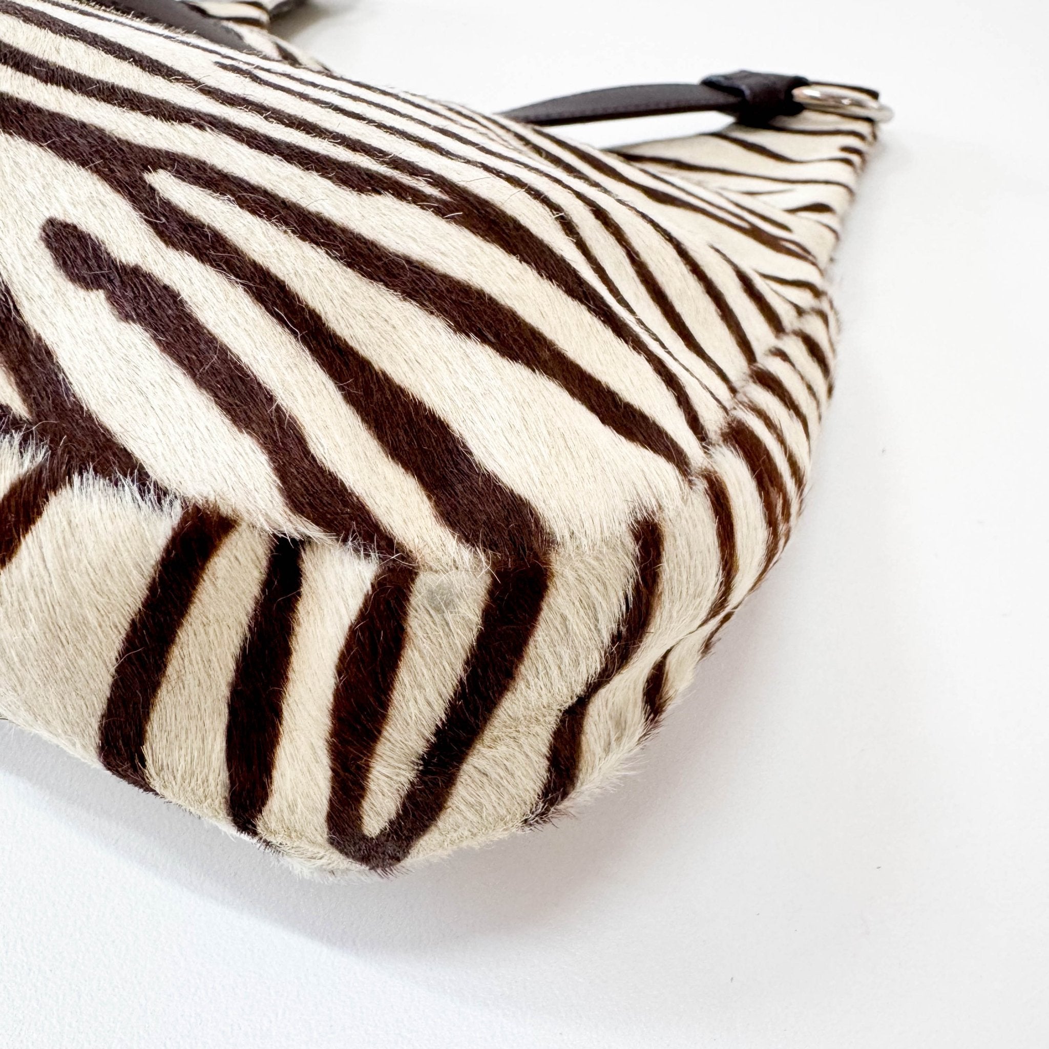 PRADA Zebra Print Pony Hair Shoulder Bag, in , Sold by HIVE PRELOVED - Shoulder Bags, ,
