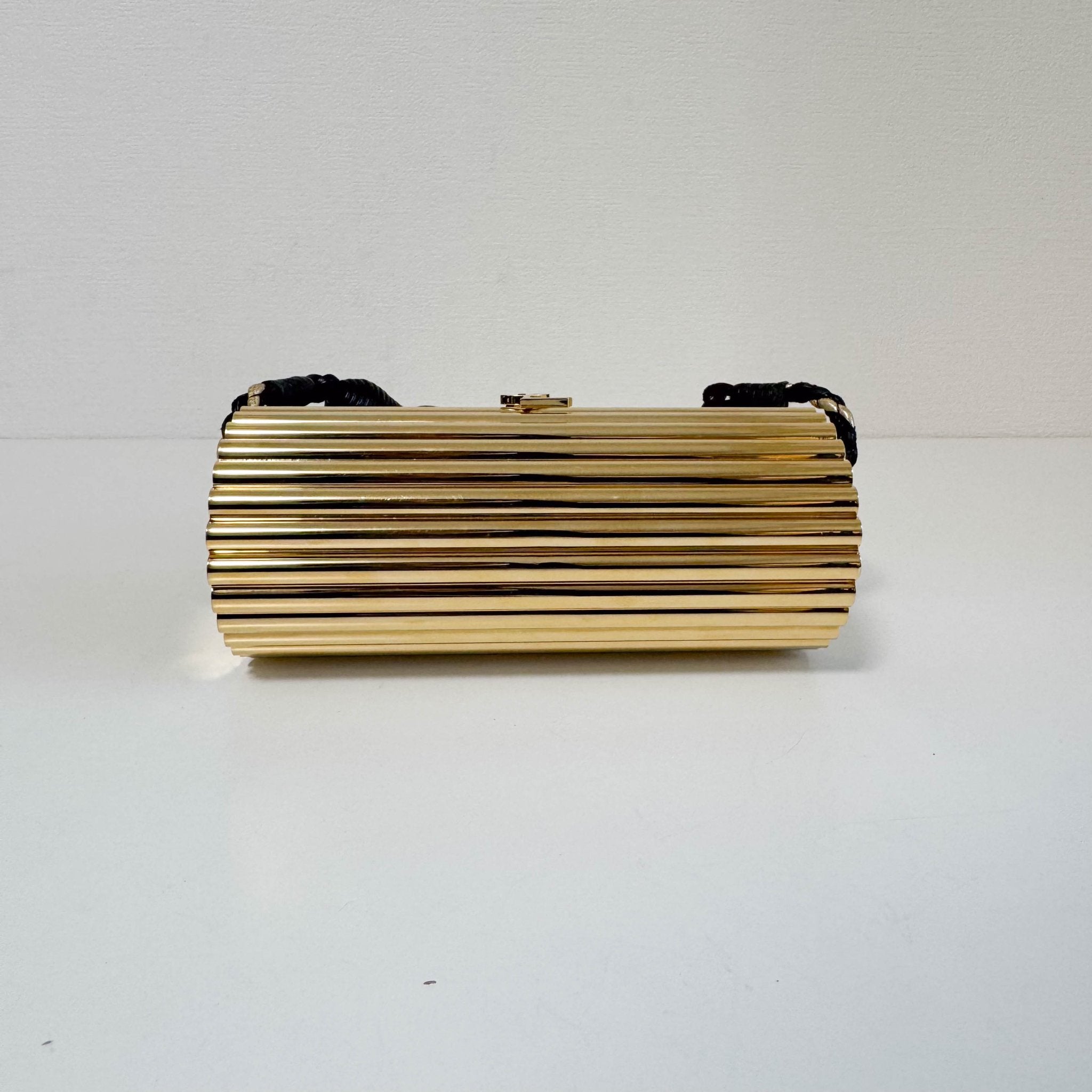 SAINT LAURENT 1880's Metal Tassel Shoulder Bag Gold, in , Sold by HIVE PRELOVED - Shoulder Bags, ,