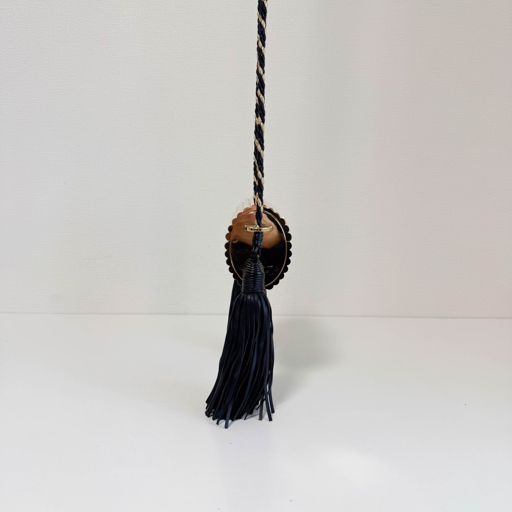 SAINT LAURENT 1880's Metal Tassel Shoulder Bag Gold, in , Sold by HIVE PRELOVED - Shoulder Bags, ,