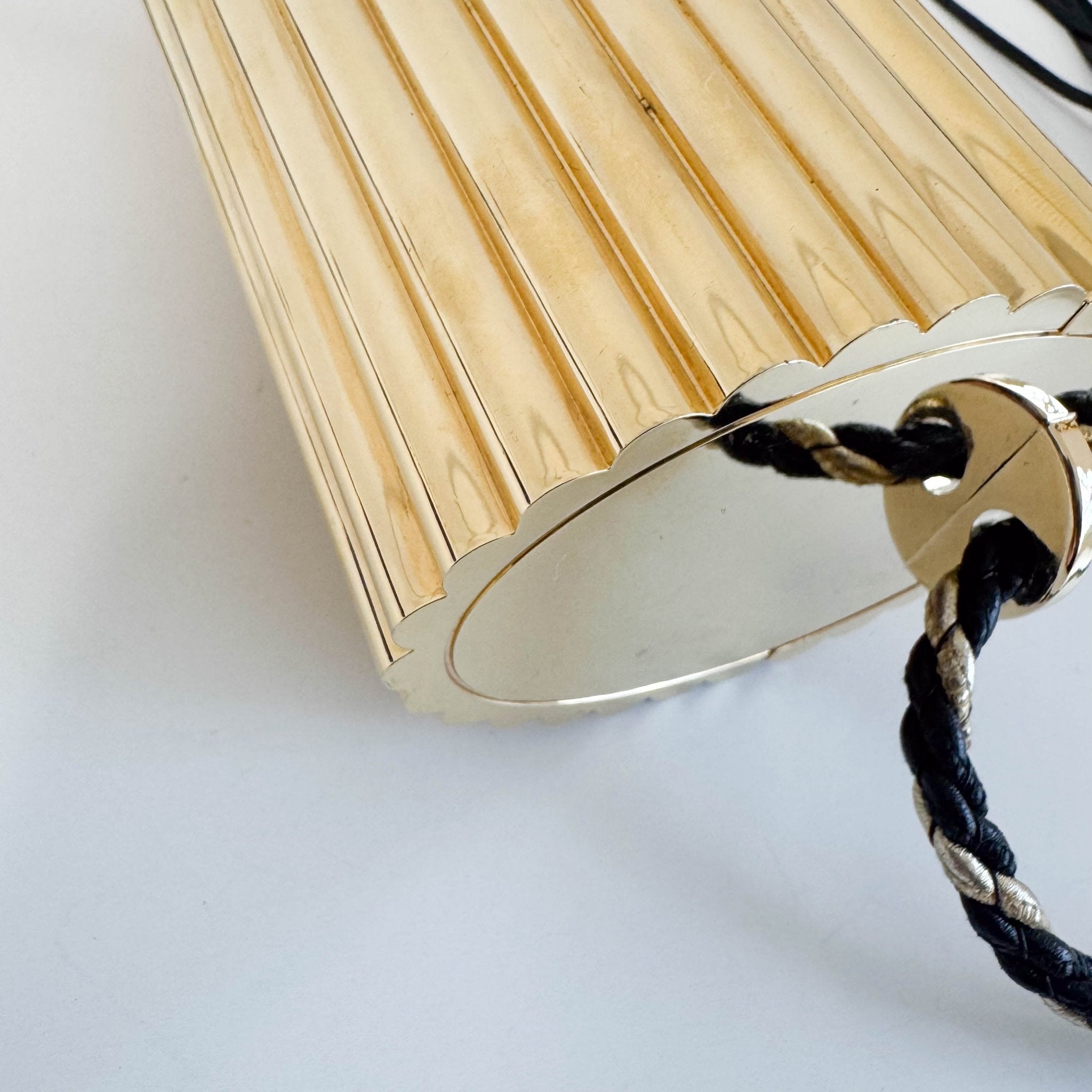 SAINT LAURENT 1880's Metal Tassel Shoulder Bag Gold, in , Sold by HIVE PRELOVED - Shoulder Bags, ,