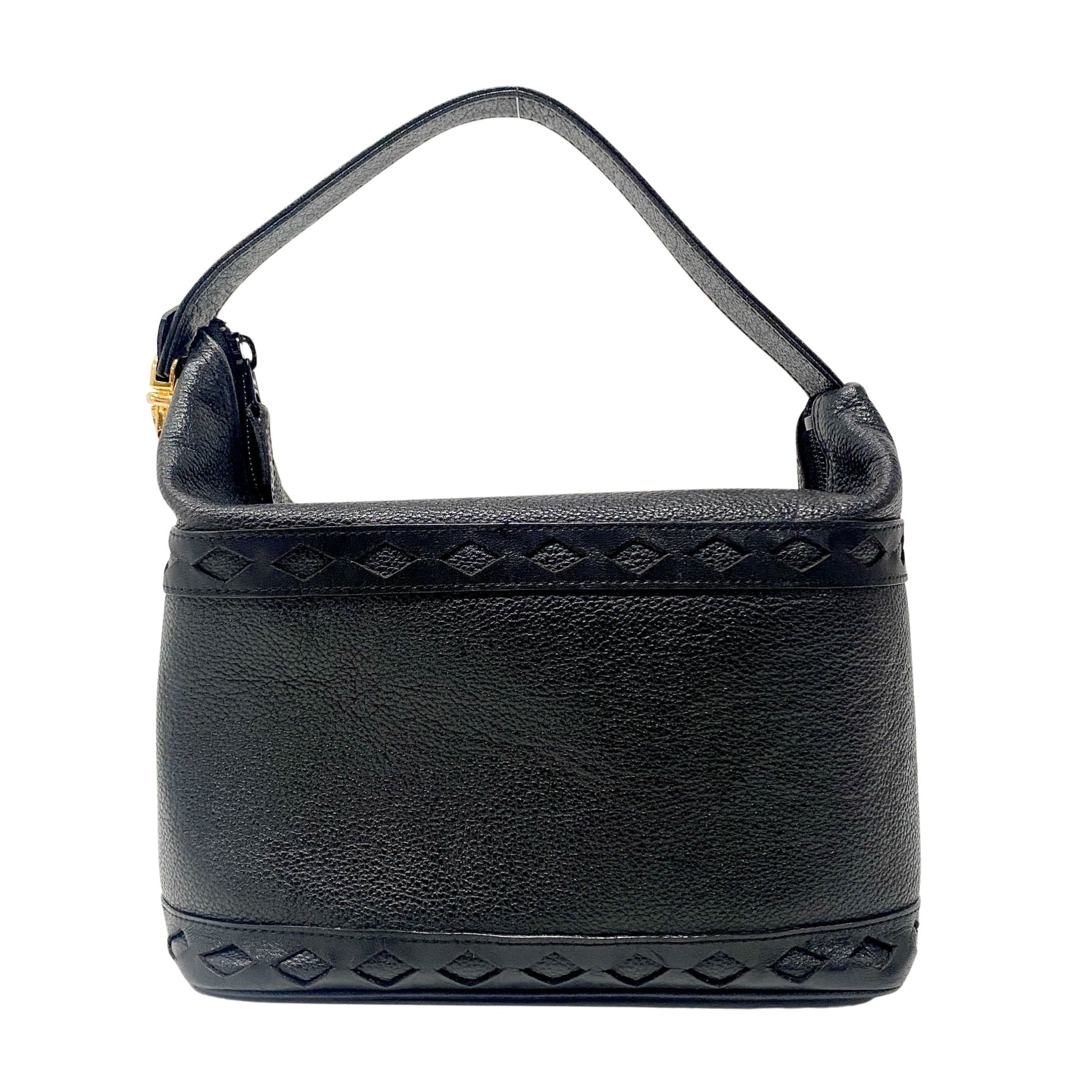 SAINT LAURENT Black Leather Handbag, in , Sold by HIVE PRELOVED - Handle Bags, ,