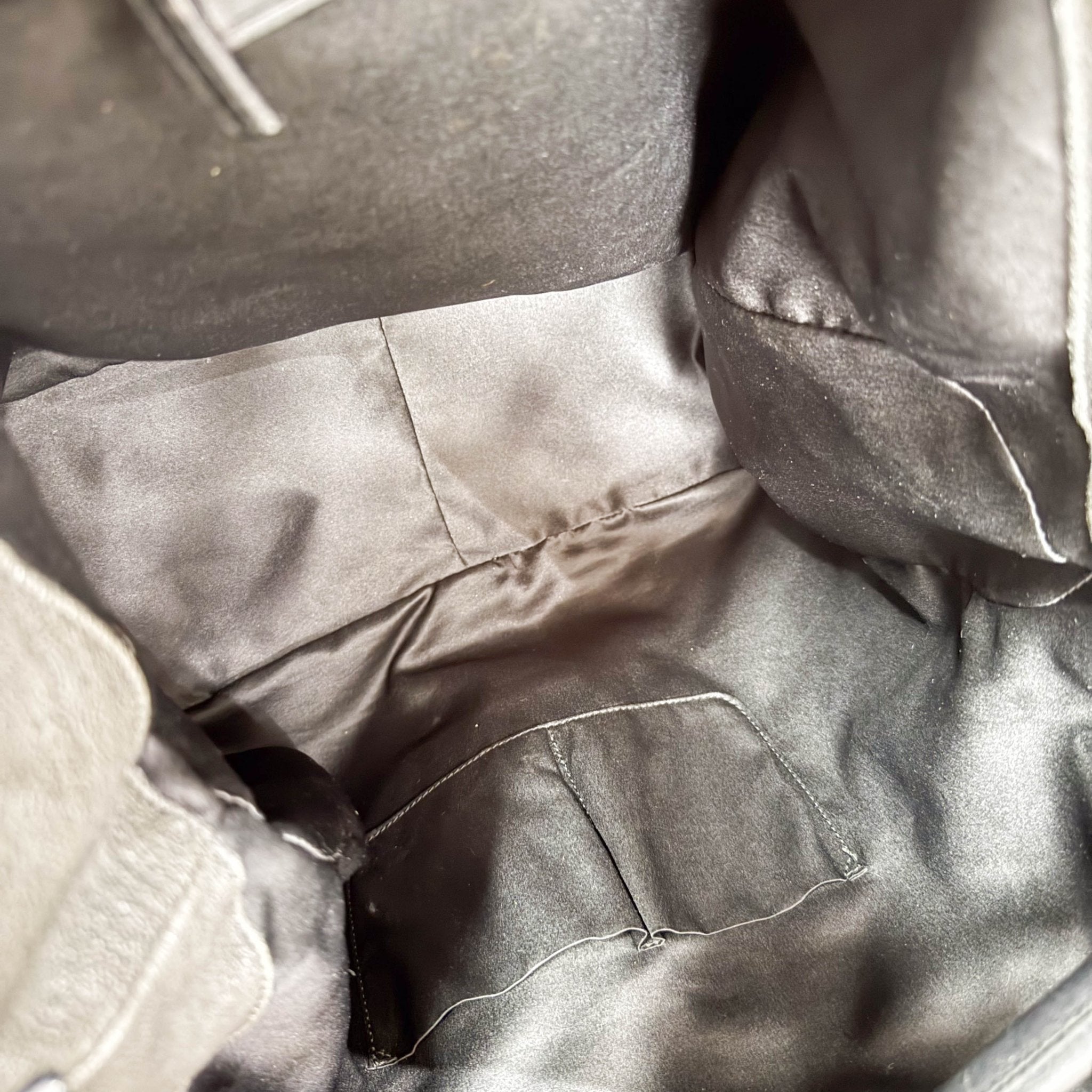 SAINT LAURENT Black Leather Hobo Shoulder Bag, in , Sold by HIVE PRELOVED - Shoulder Bags, ,