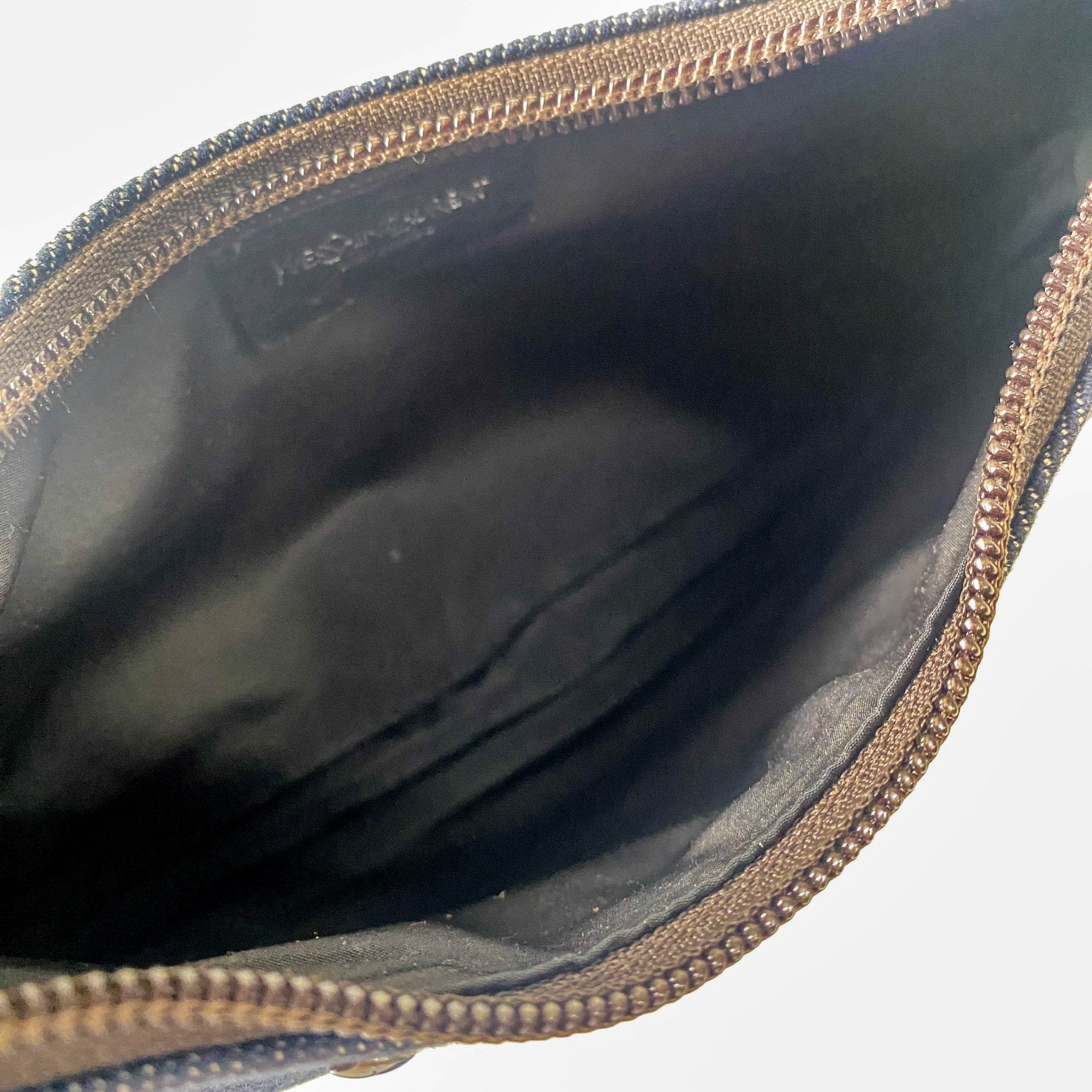 SAINT LAURENT Denim Mini Handle Bag, in , Sold by HIVE PRELOVED - Handle Bags, ,