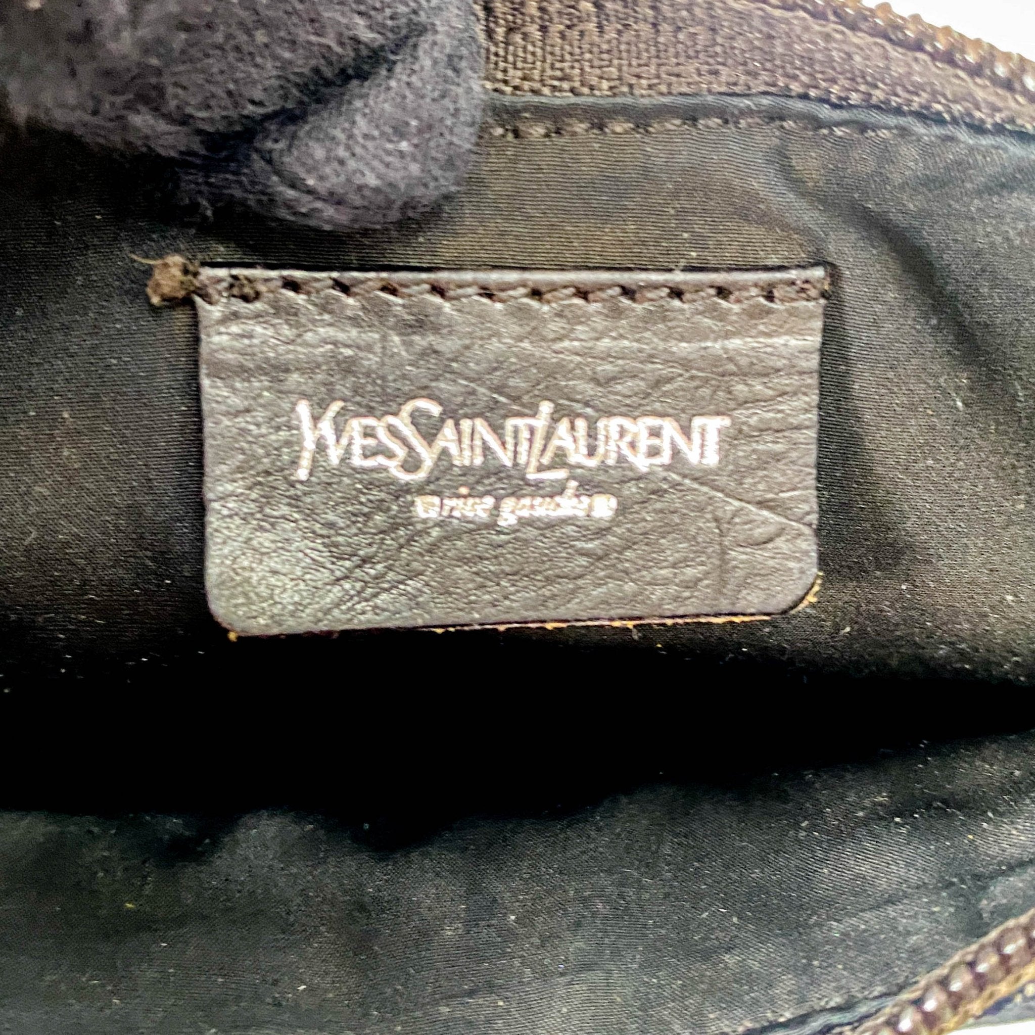 SAINT LAURENT Denim Mini Handle Bag, in , Sold by HIVE PRELOVED - Handle Bags, ,