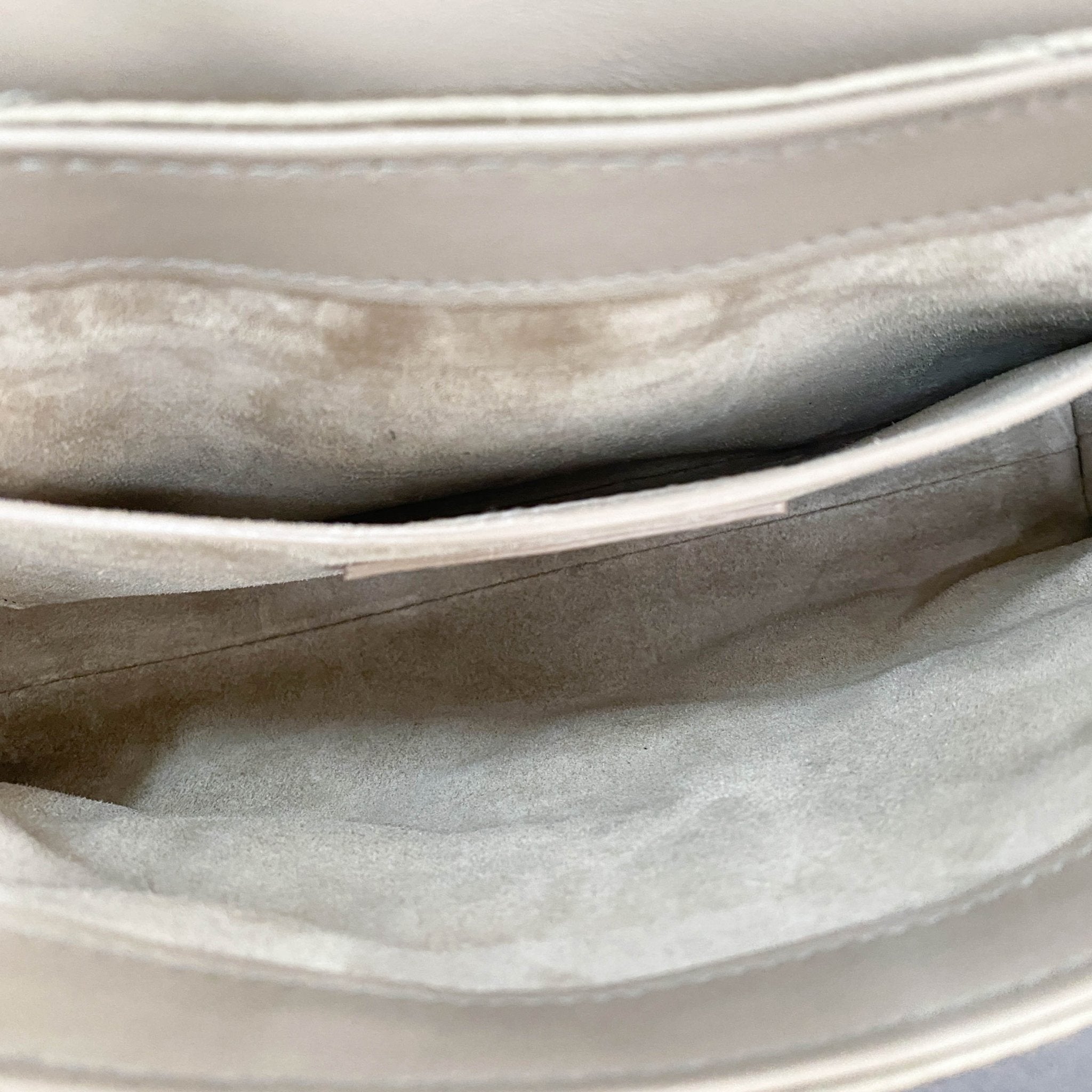 SAINT LAURENT LE 5 À 7 Puffer Gold Satin Shoulder Bag, in , Sold by HIVE PRELOVED - Shoulder Bags, ,