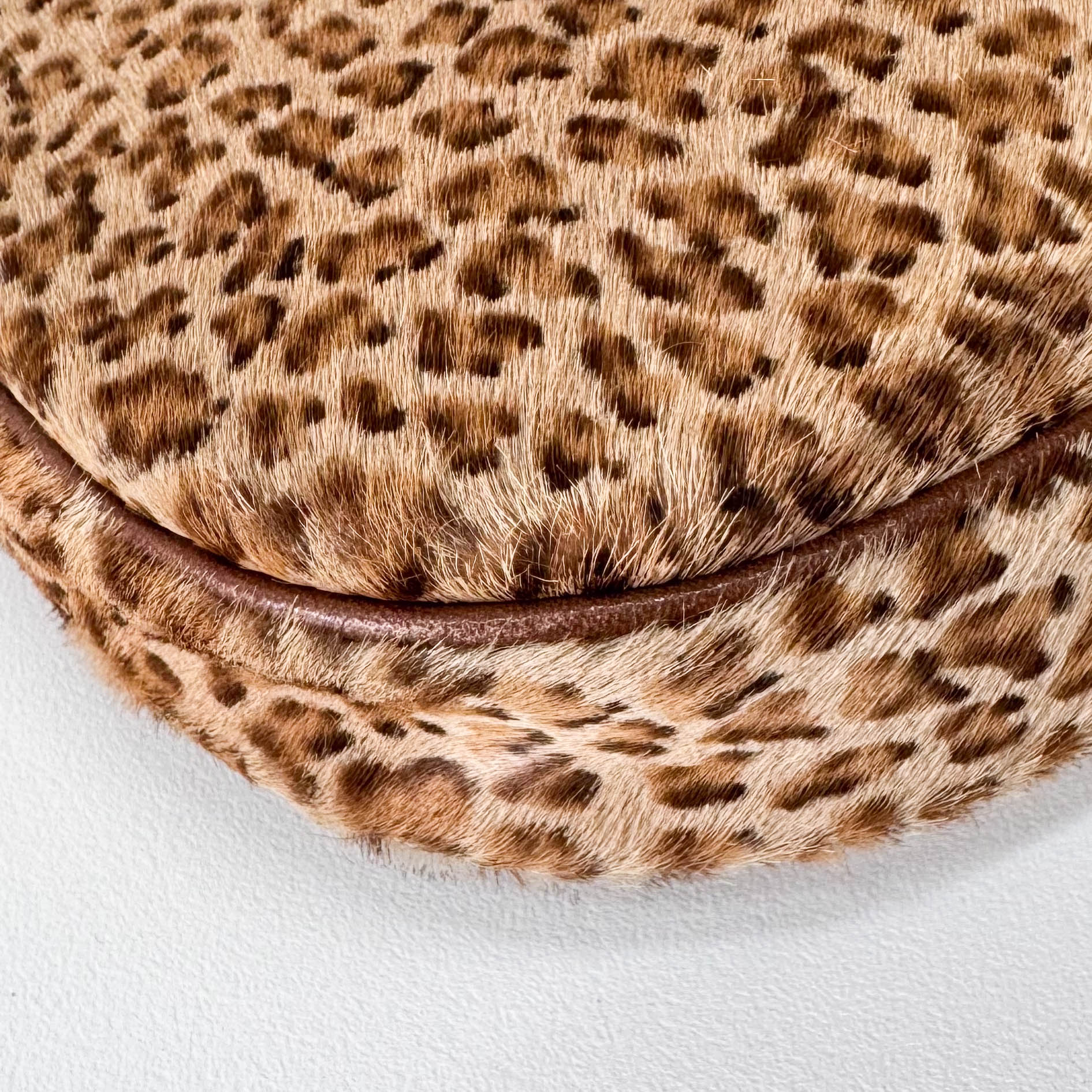 SAINT LAURENT Leopard Print Pony Hair Chain Strap Mini Shoulder Bag, in , Sold by HIVE PRELOVED - Purses / Wallets, Shoulder Bags,