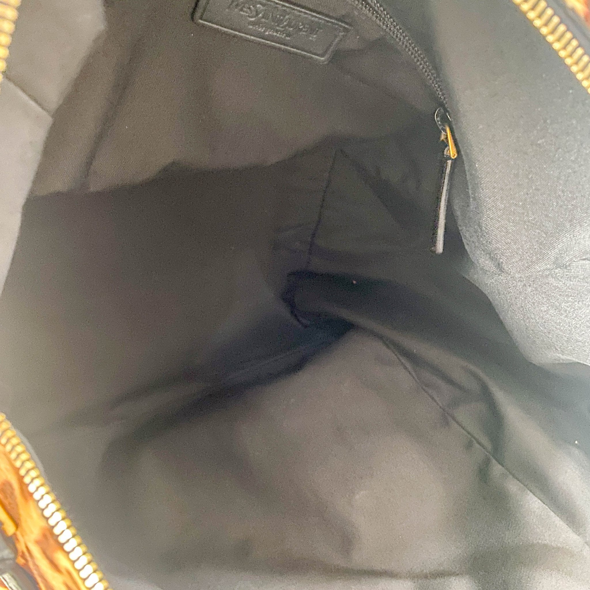 SAINT LAURENT Leopard Print Tote Handle Bag, in , Sold by HIVE PRELOVED - Handle Bags, ,