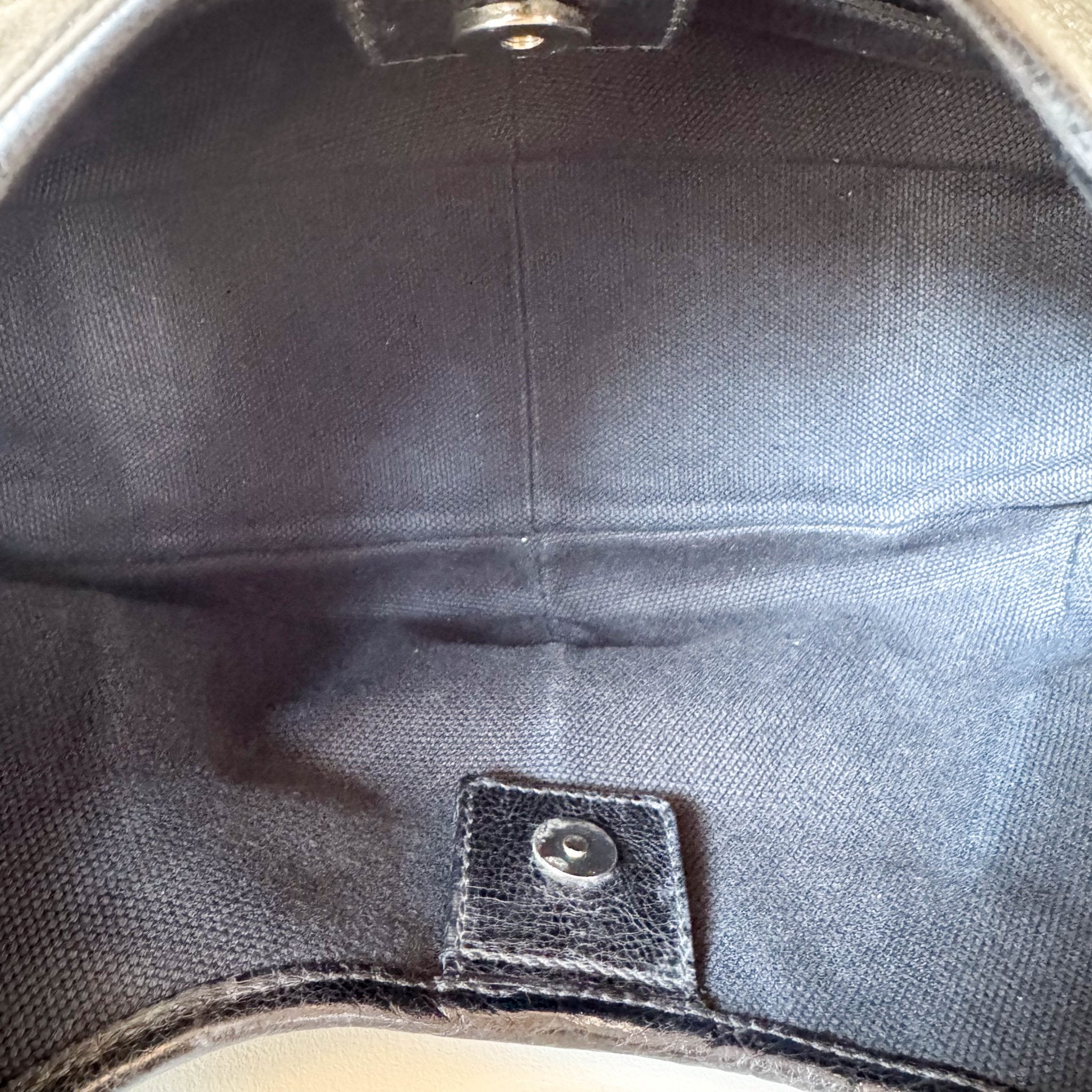 SAINT LAURENT Mini Mombasa Black Leather Shoulder Bag, in , Sold by HIVE PRELOVED - Handle Bags, ,