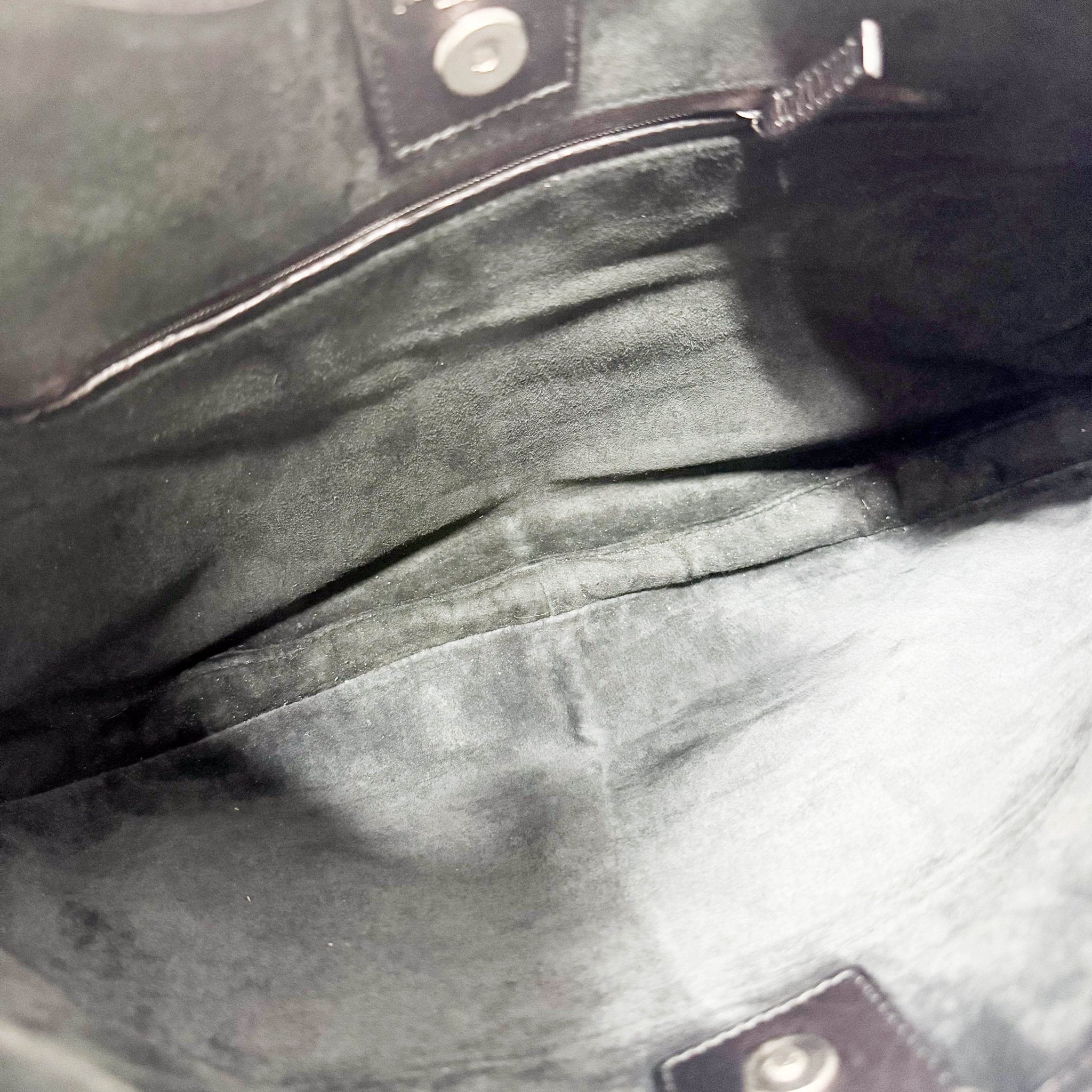 SAINT LAURENT Mombasa Black Suede Shoulder Bag, in , Sold by HIVE PRELOVED - Shoulder Bags, ,