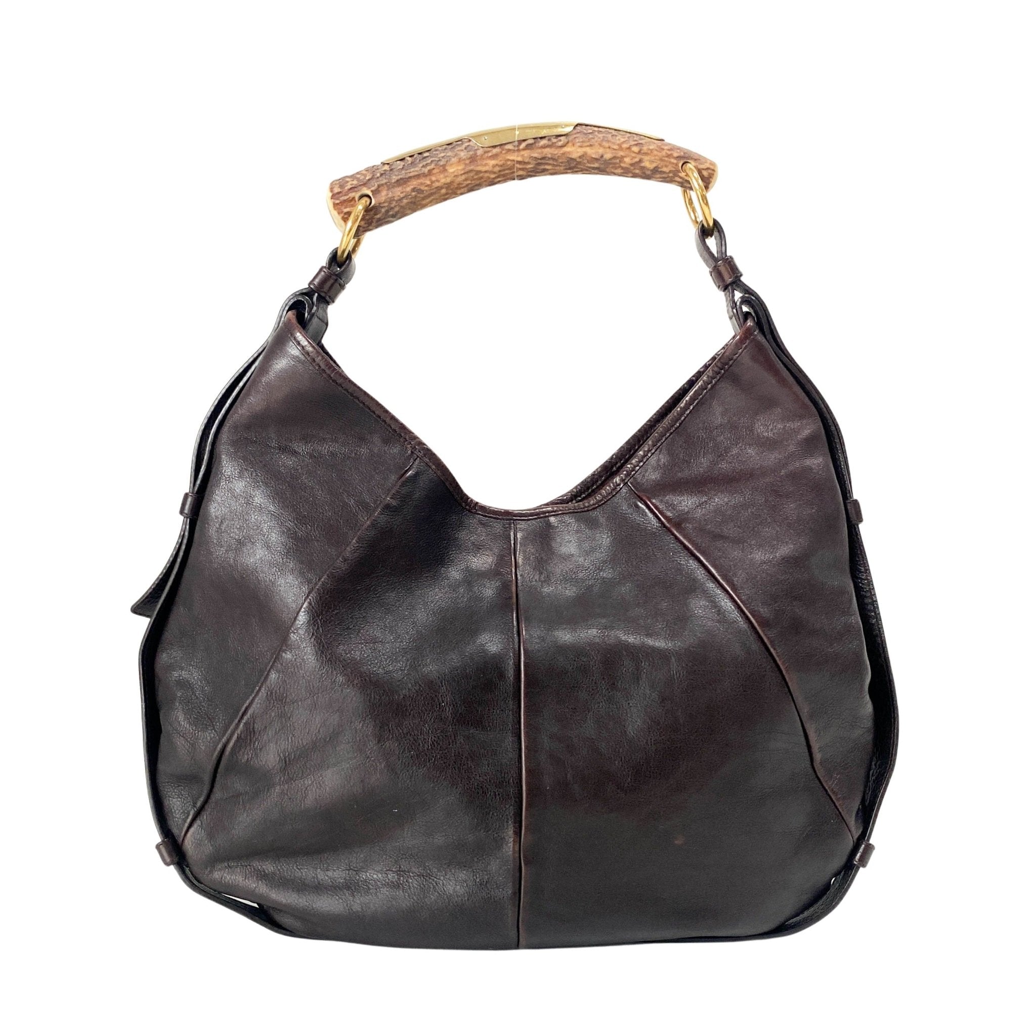 SAINT LAURENT Mombasa Chocolate Brown Handle Bag, in , Sold by HIVE PRELOVED - Handle Bags, ,