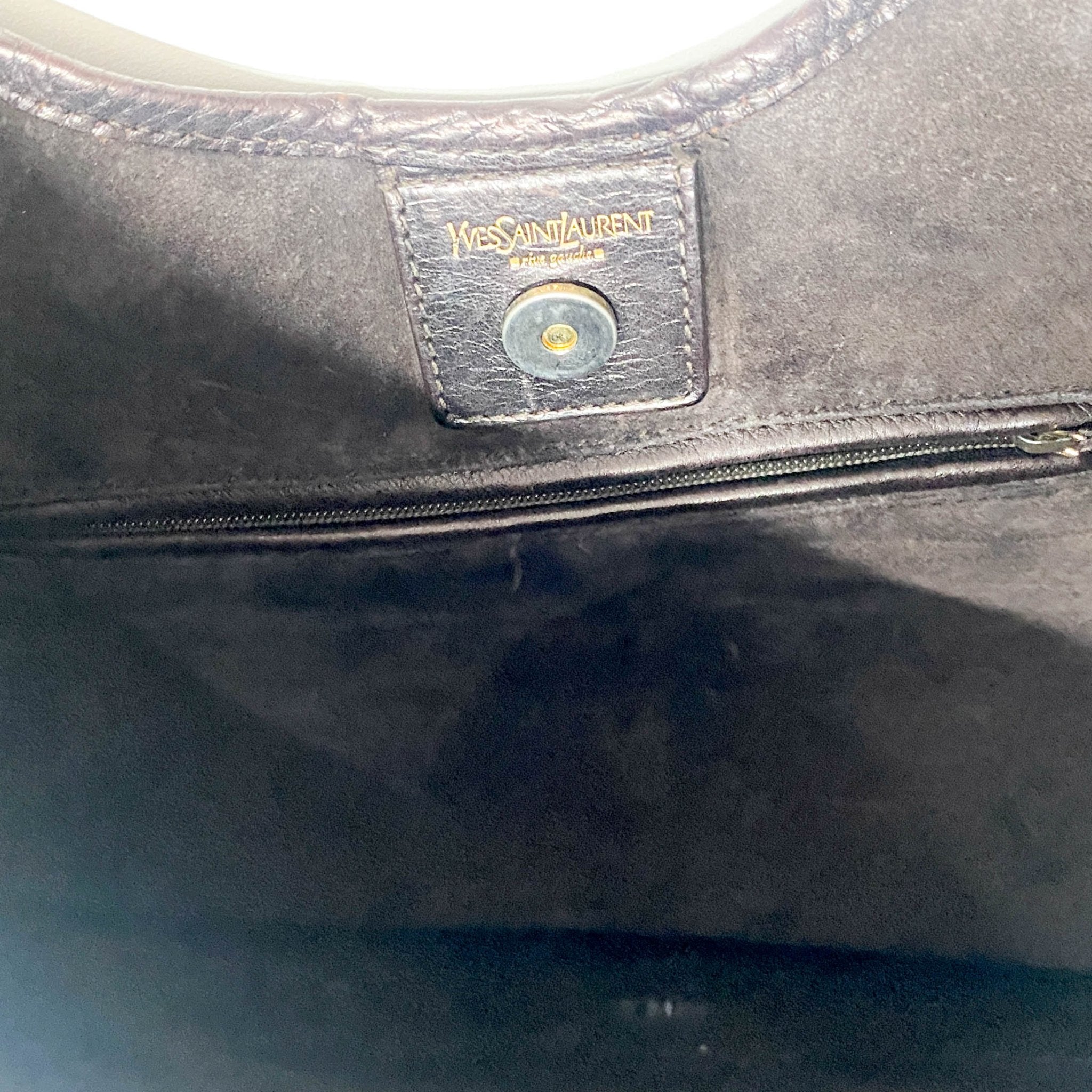 SAINT LAURENT Mombasa Chocolate Brown Handle Bag, in , Sold by HIVE PRELOVED - Handle Bags, ,