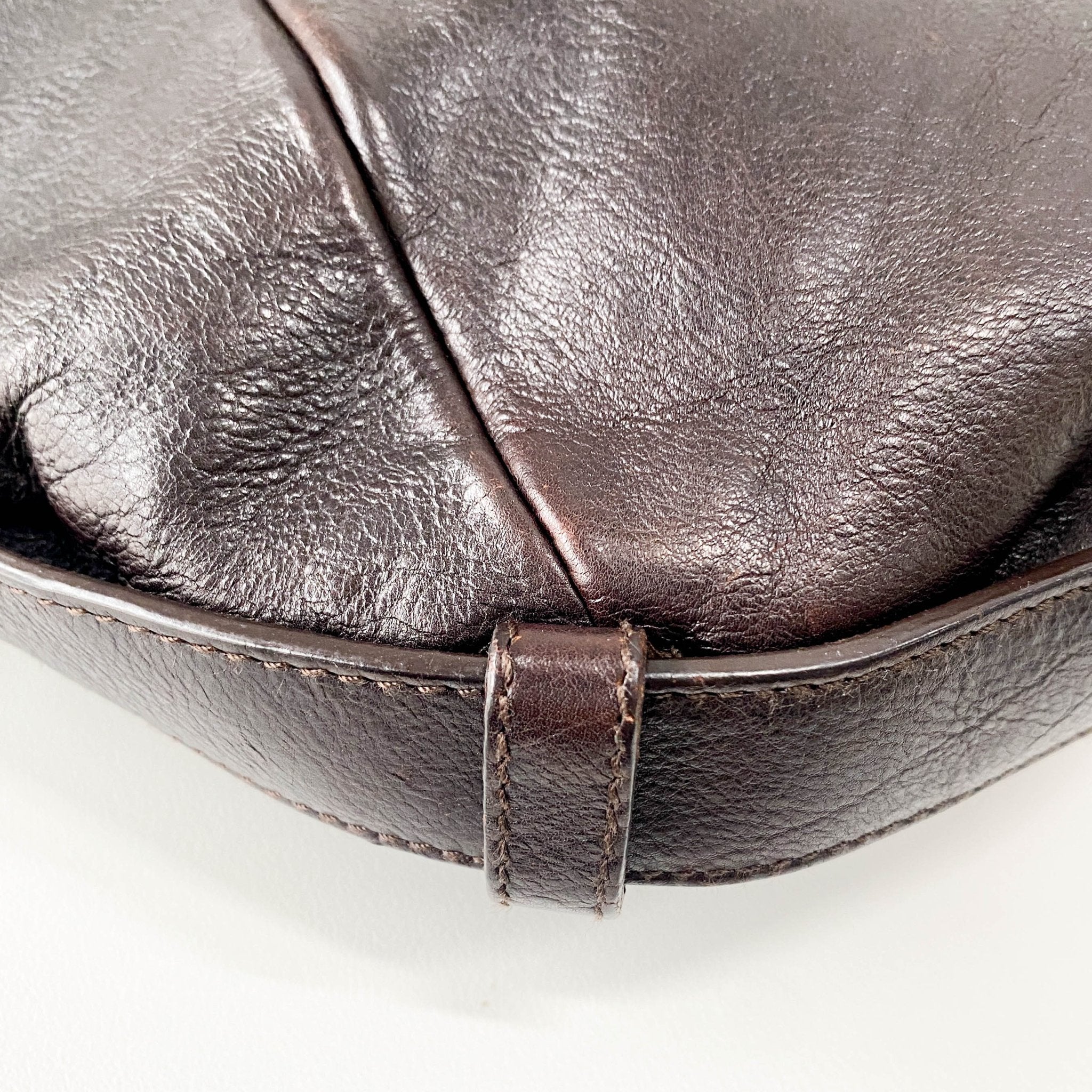 SAINT LAURENT Mombasa Chocolate Brown Handle Bag, in , Sold by HIVE PRELOVED - Handle Bags, ,