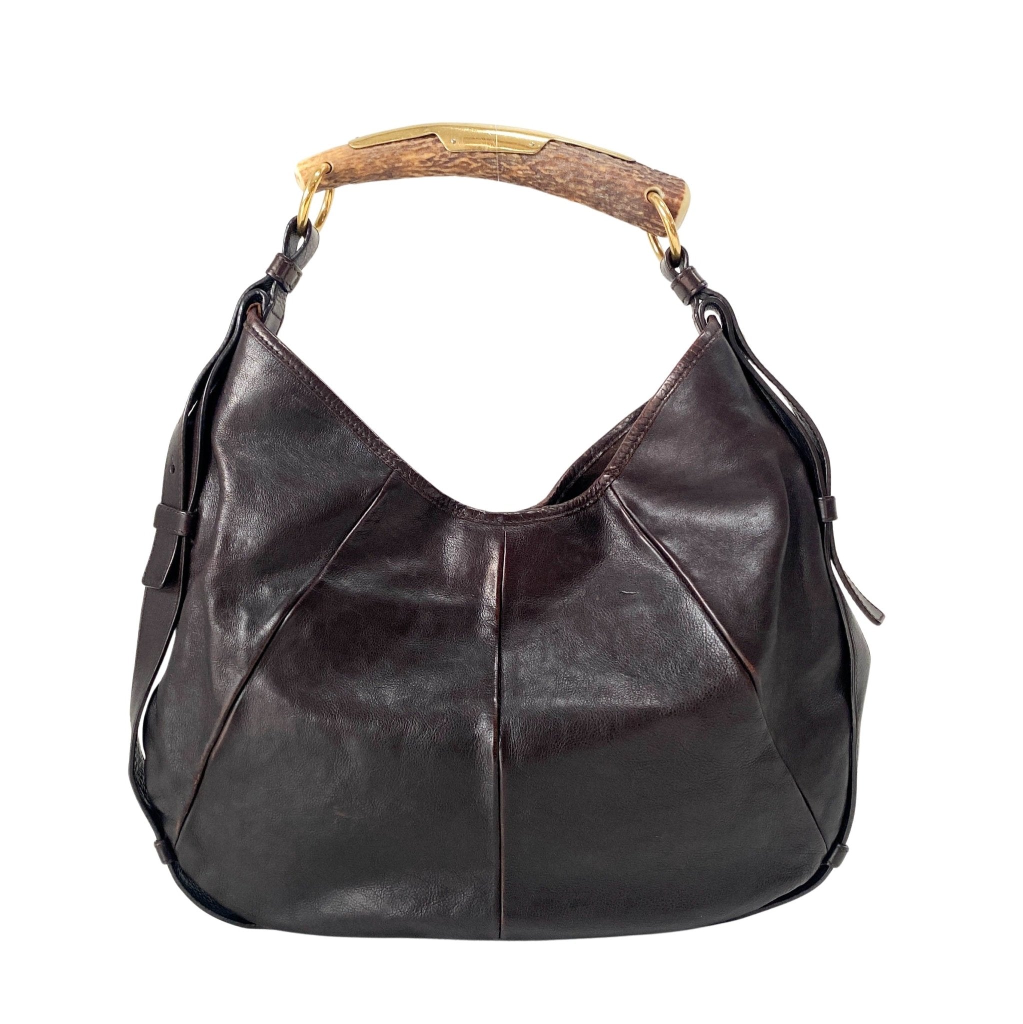 SAINT LAURENT Mombasa Chocolate Brown Handle Bag, in , Sold by HIVE PRELOVED - Handle Bags, ,