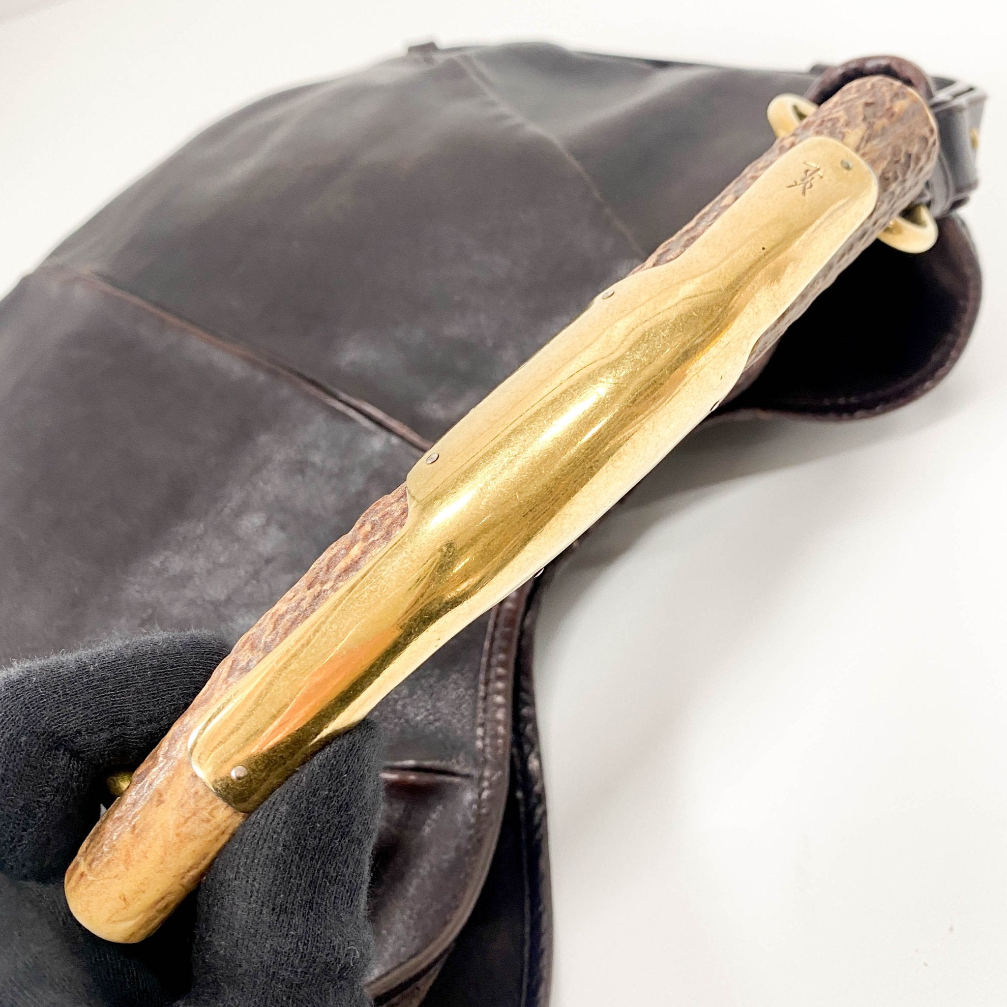 SAINT LAURENT Mombasa Chocolate Brown Handle Bag, in , Sold by HIVE PRELOVED - Handle Bags, ,